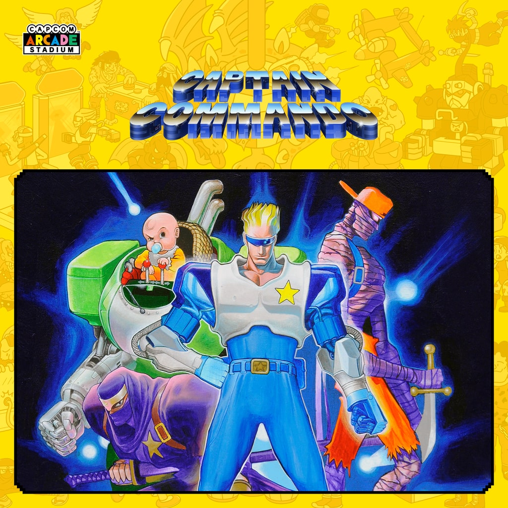 Capcom Arcade Stadium：CAPTAIN COMMANDO (English/Chinese/Korean/Japanese Ver.)