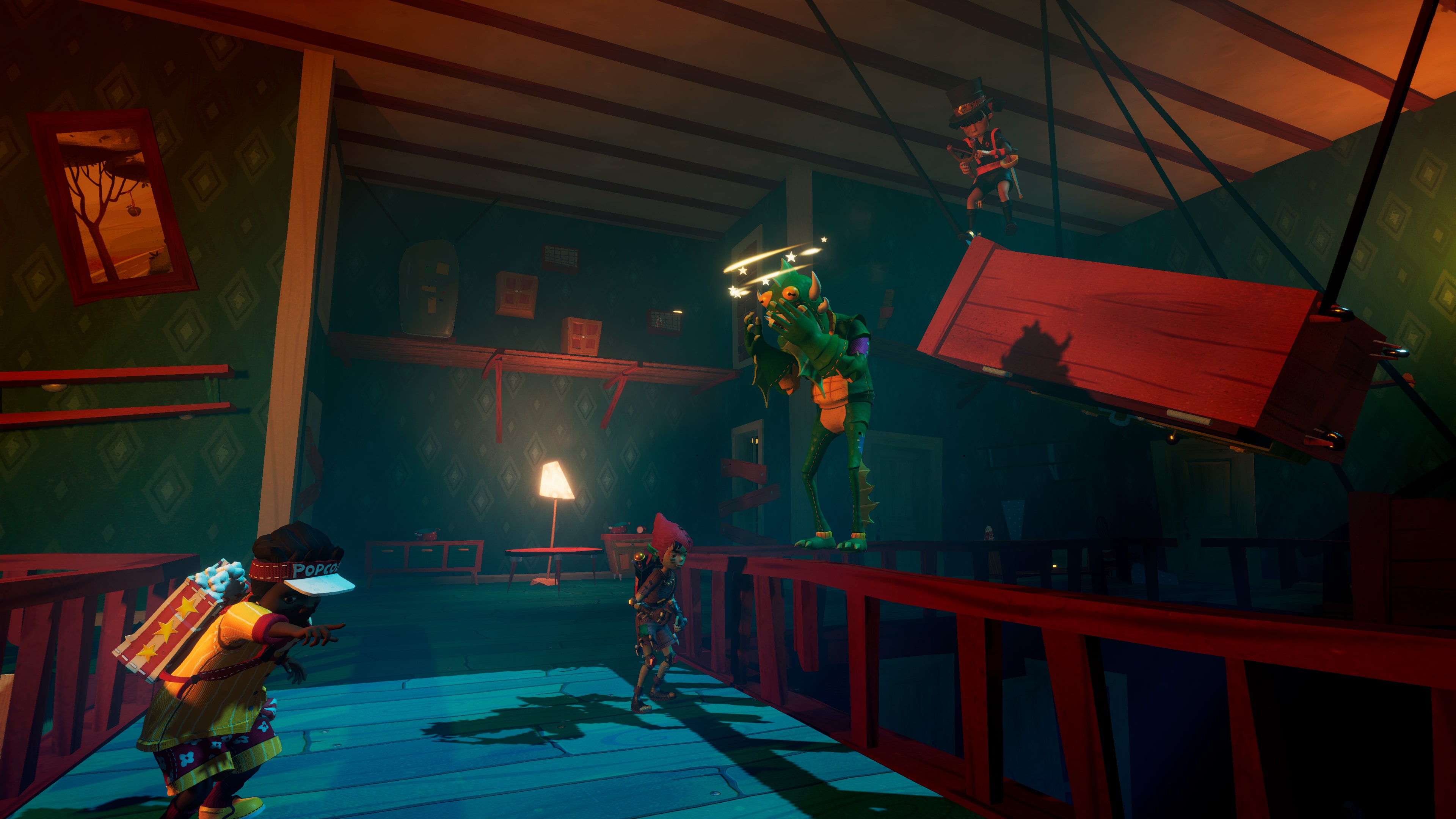 Secret Neighbor is a Multiplayer Social Horror Game where a group of i