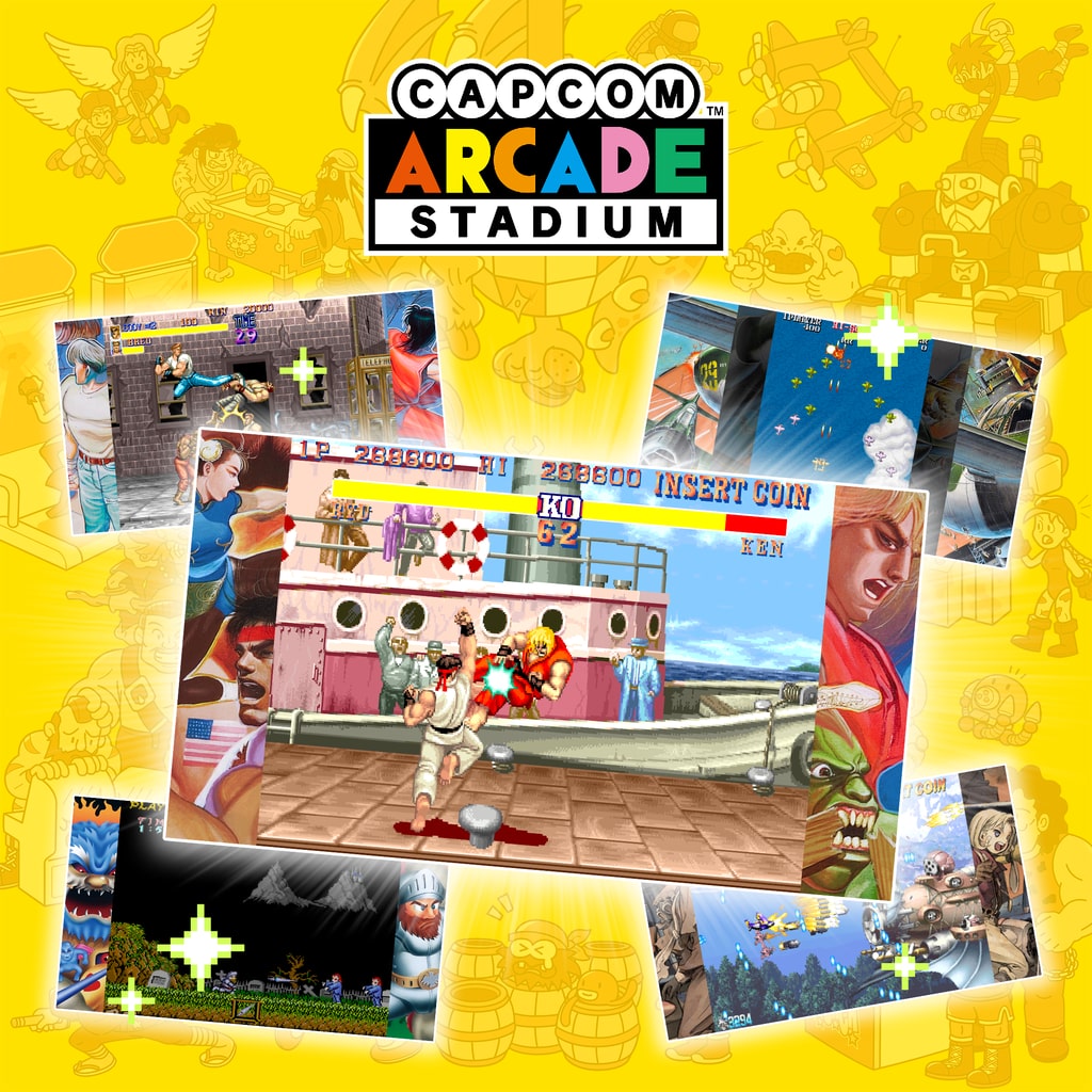 Capcom Arcade Stadium: Display Frames Set 1 (English/Chinese/Korean/Japanese Ver.)