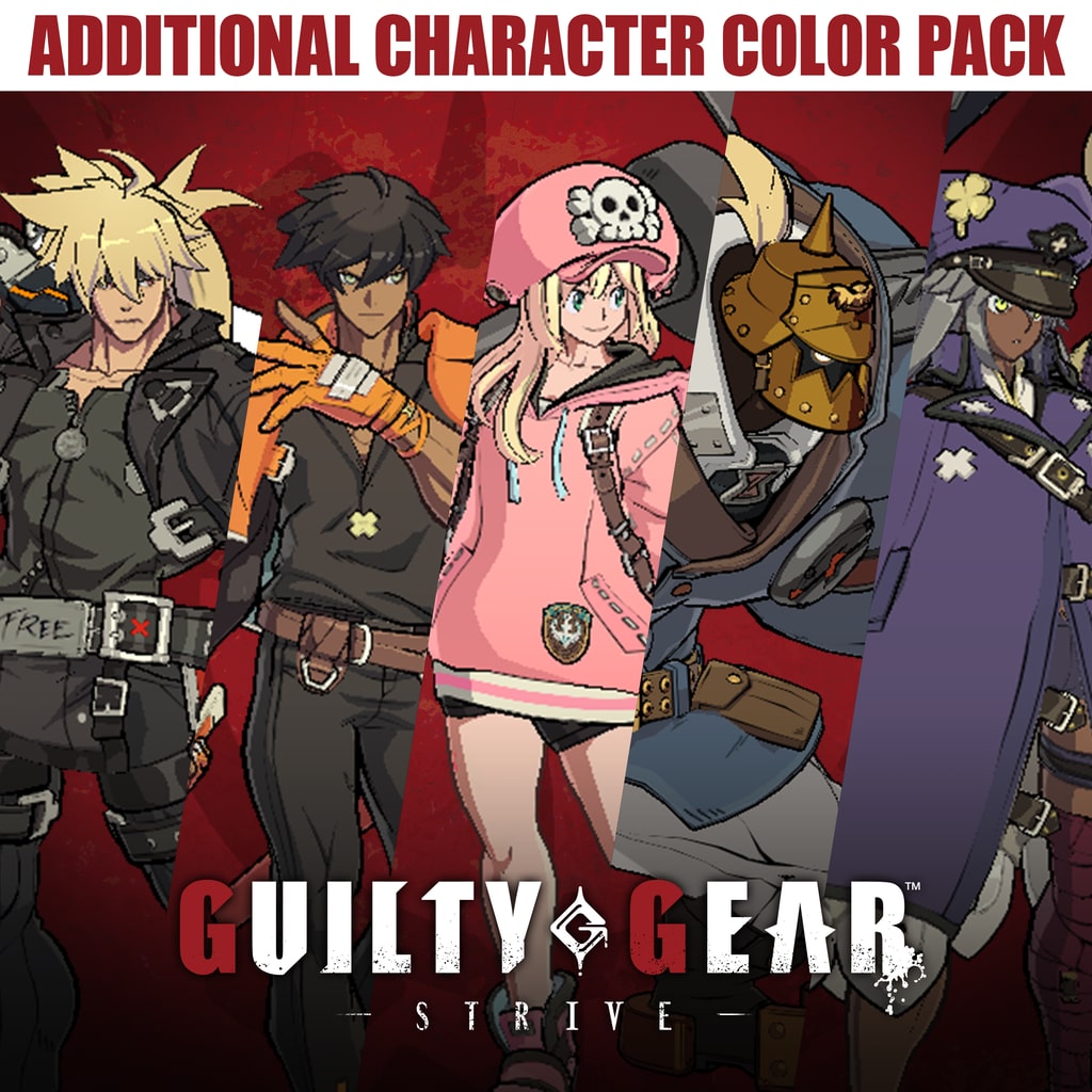 Paquete de colores adicional de los personajes de GGST #1