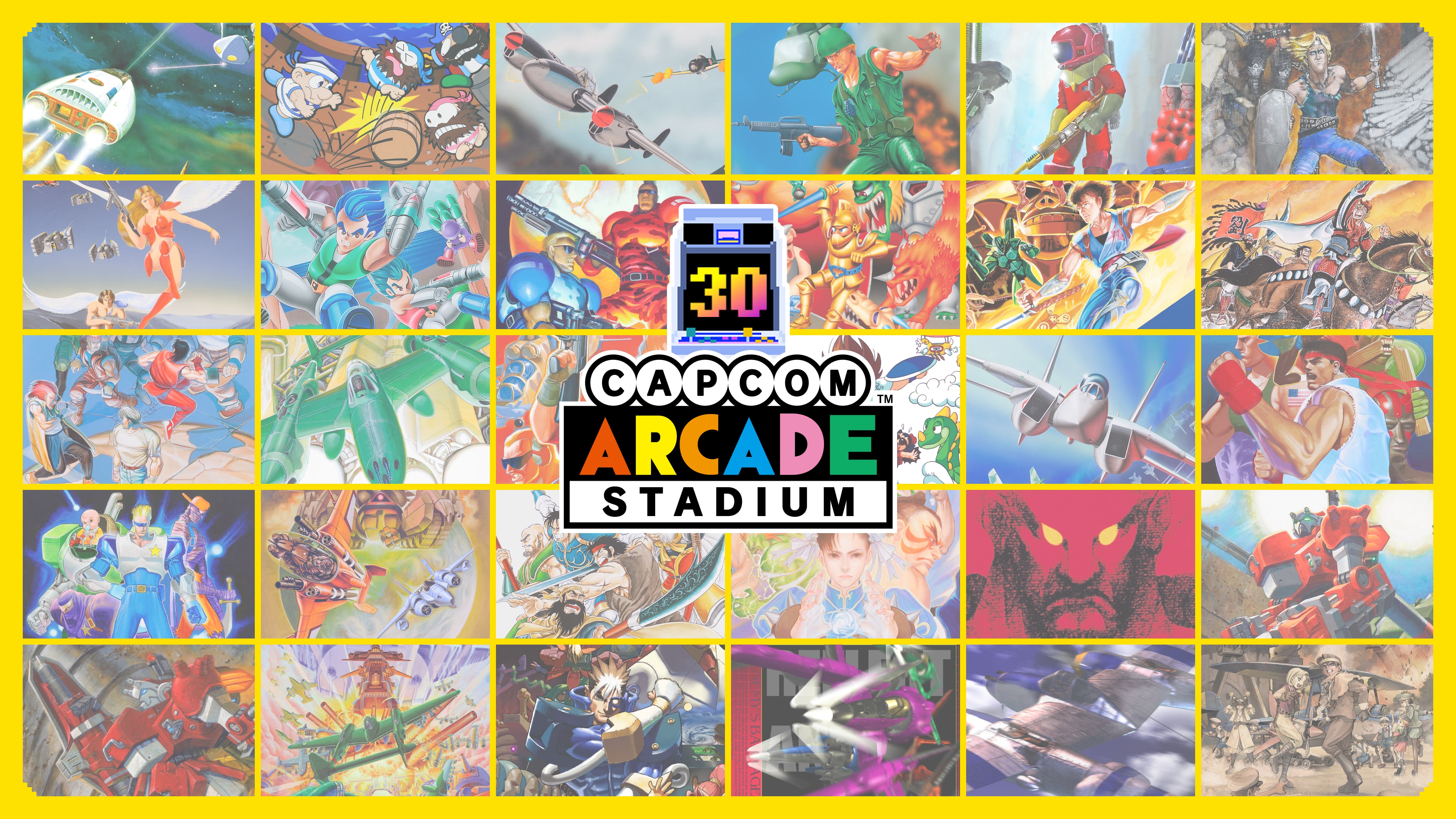 Capcom Arcade Stadium Packs 1-3套裝 (簡體中文, 韓文, 英文, 泰文, 繁體中文, 日文)