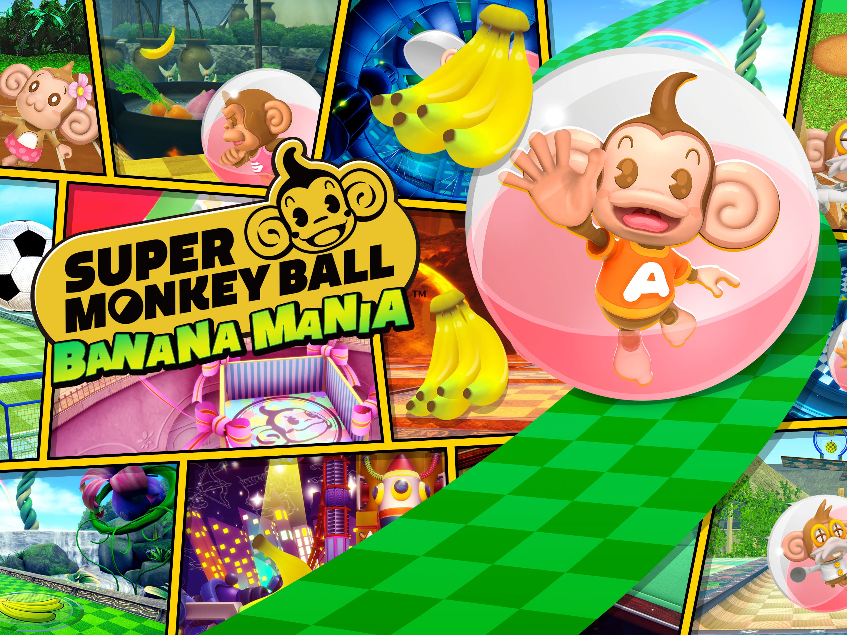 Super Macaco Ball Banana Mania Lançamento Edição PS5