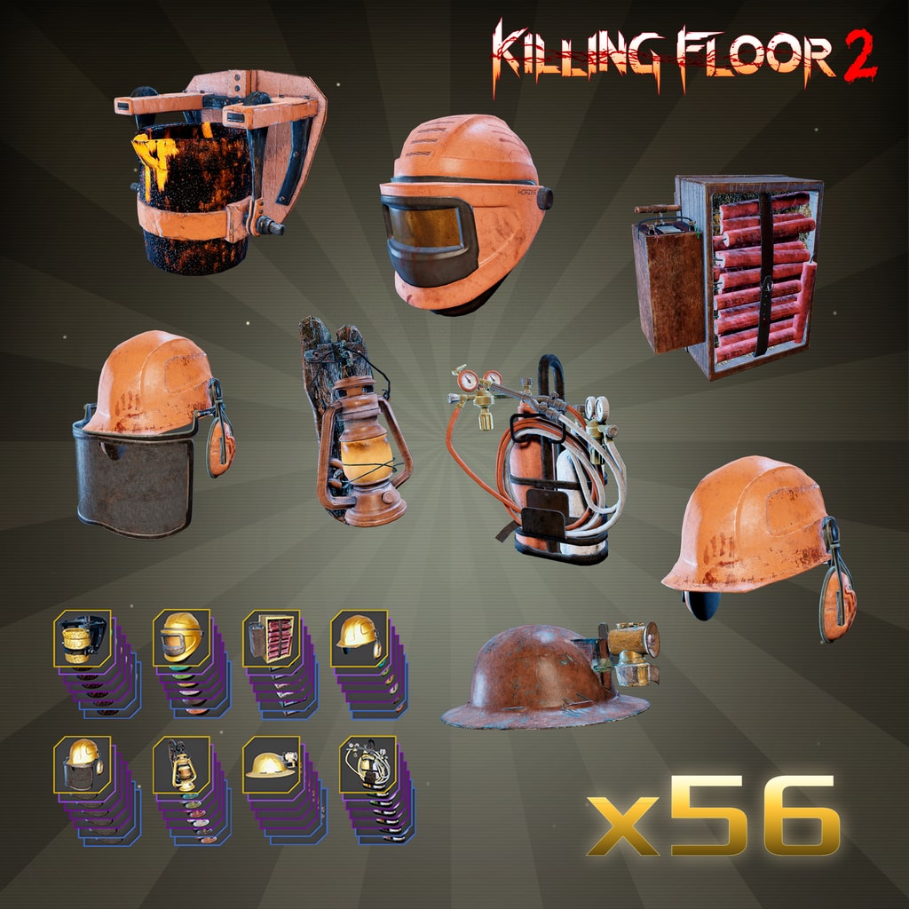 Killing Floor 2  - Foundry Gear Cosmetic Bundle Pack (English/Chinese/Korean Ver.)
