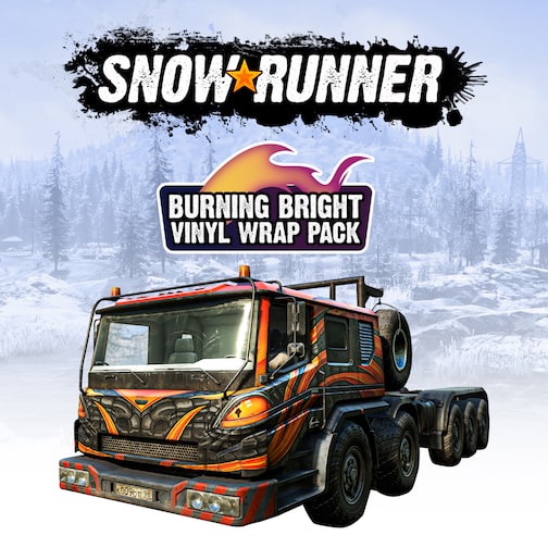 SnowRunner - Burning Bright Vinyl Wrap Pack cover image