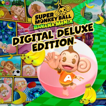 Super Monkey Ball Banana Mania Digital Deluxe Edition PS4 & PS5 cover image