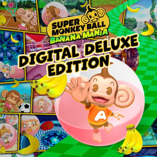 Super Monkey Ball Banana Mania Digital Deluxe Edition PS4 & PS5 cover image
