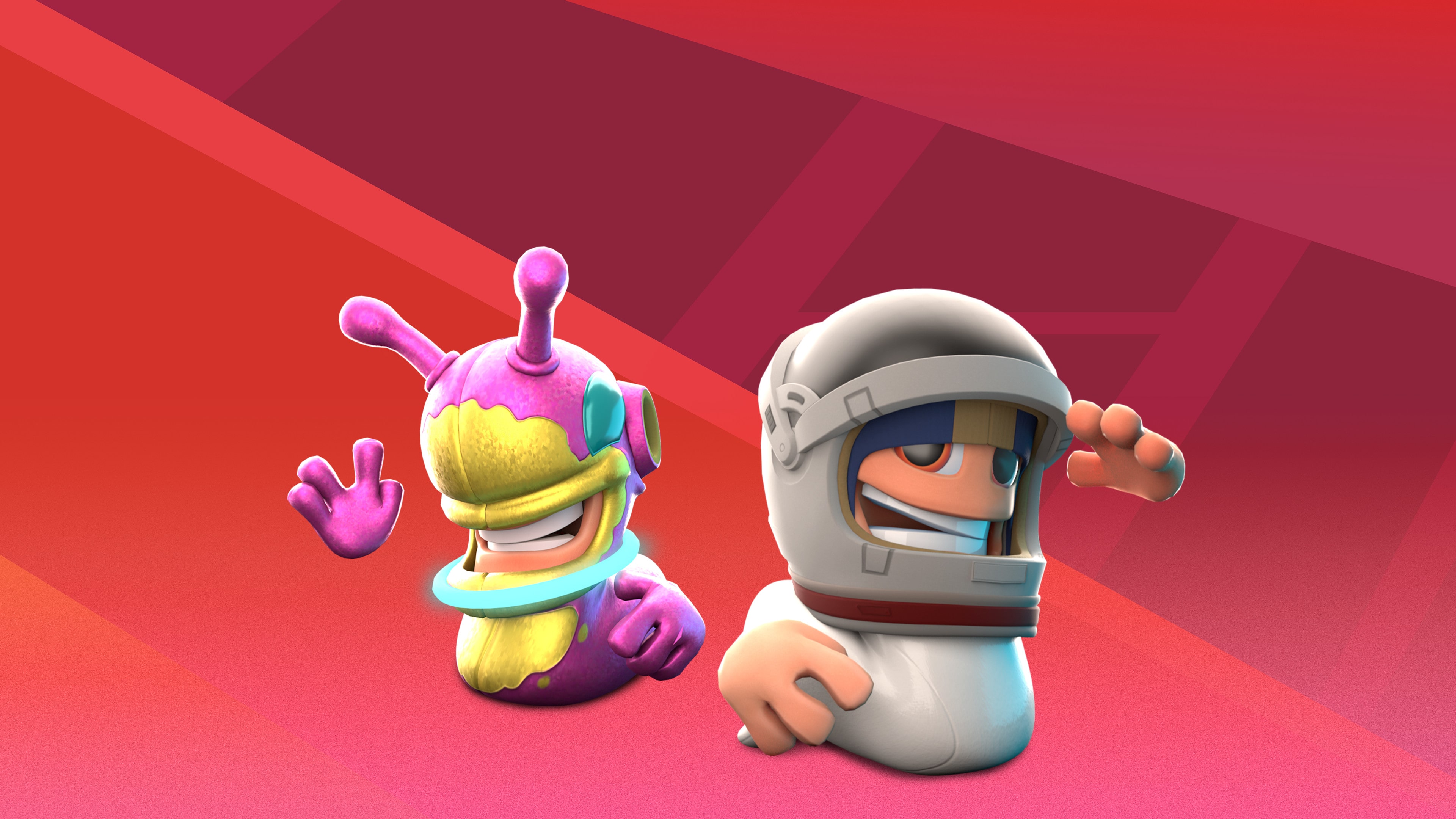 Worms Rumble - Spaceworm and Alien Double Pack (English/Chinese/Korean/Japanese Ver.)