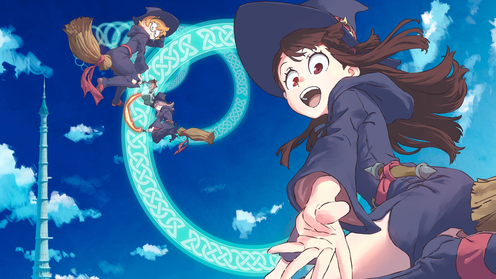 Little Witch Academia Vr Broom Racing