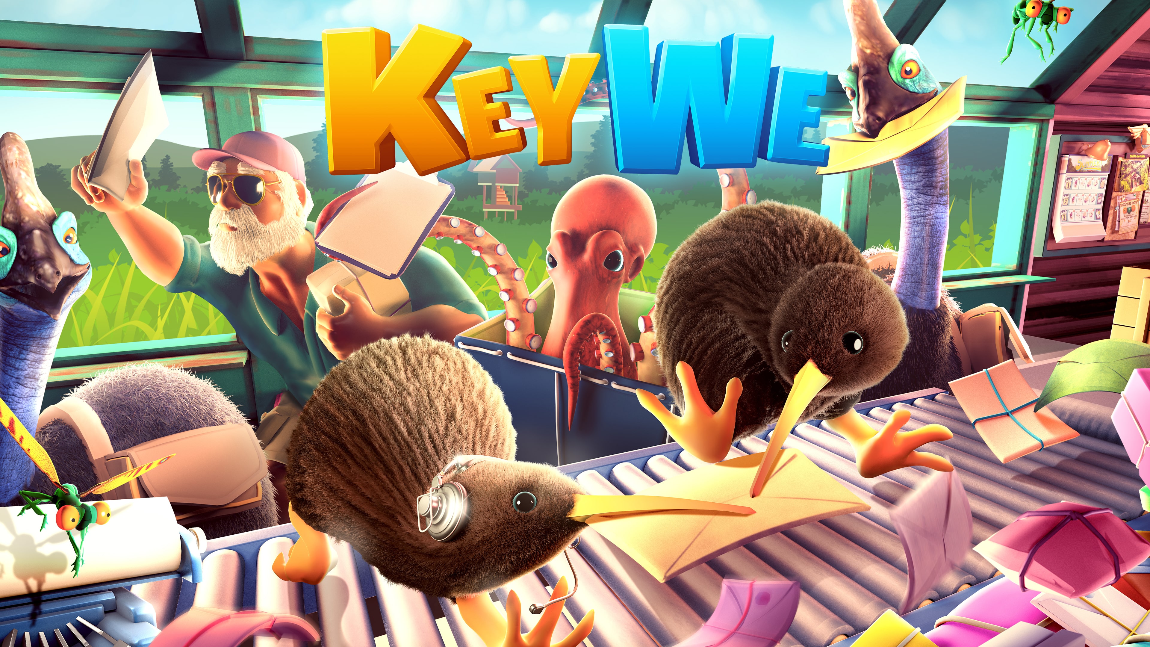 Party animals ps4. KEYWE. KEYWE игра. Киви птица. Early Bird игра.