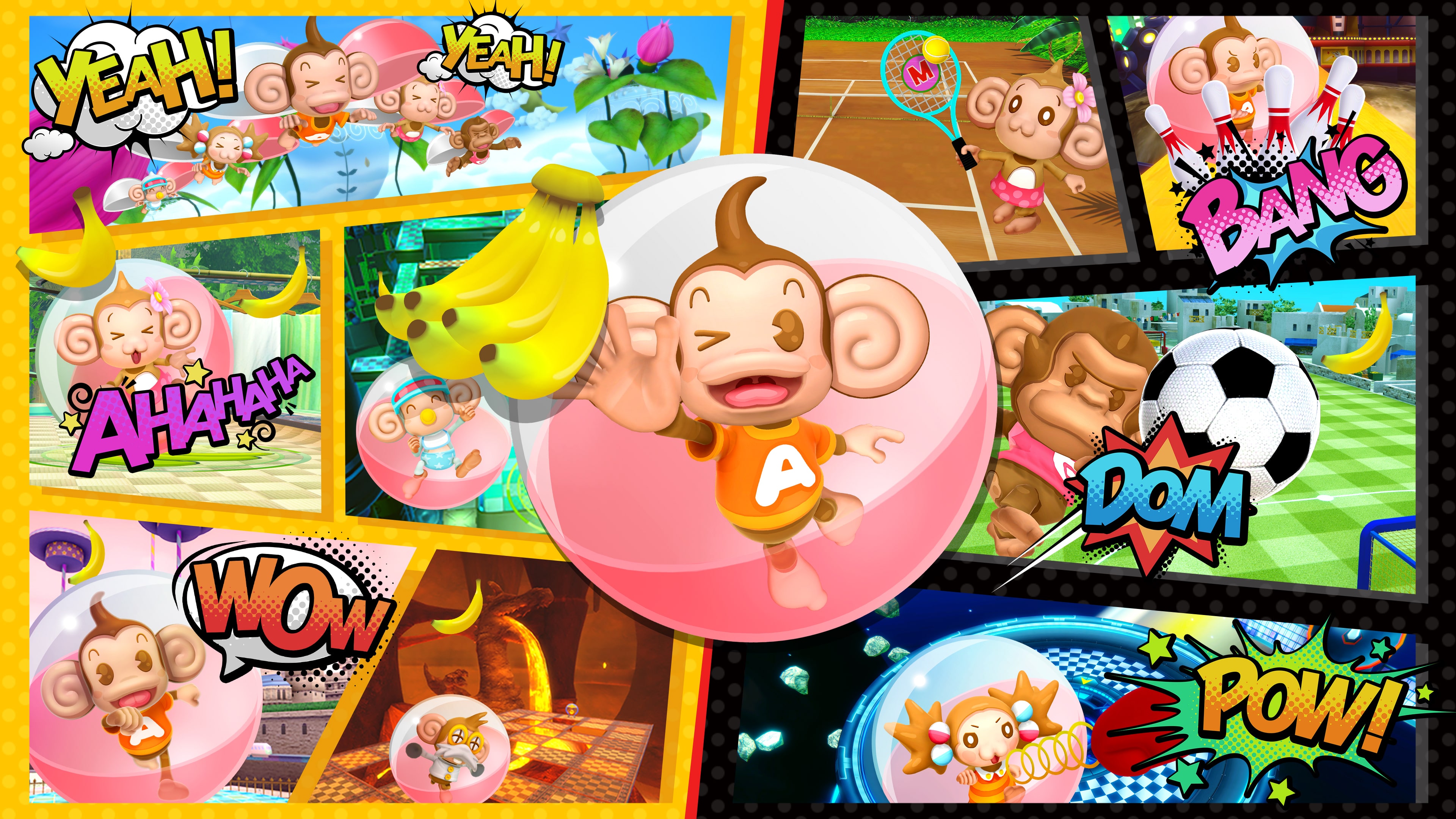 現嚐好滋味！超級猴子球 1&2 重製版 數位豪華版 PS4 & PS5 (簡體中文, 韓文, 英文, 繁體中文, 日文)