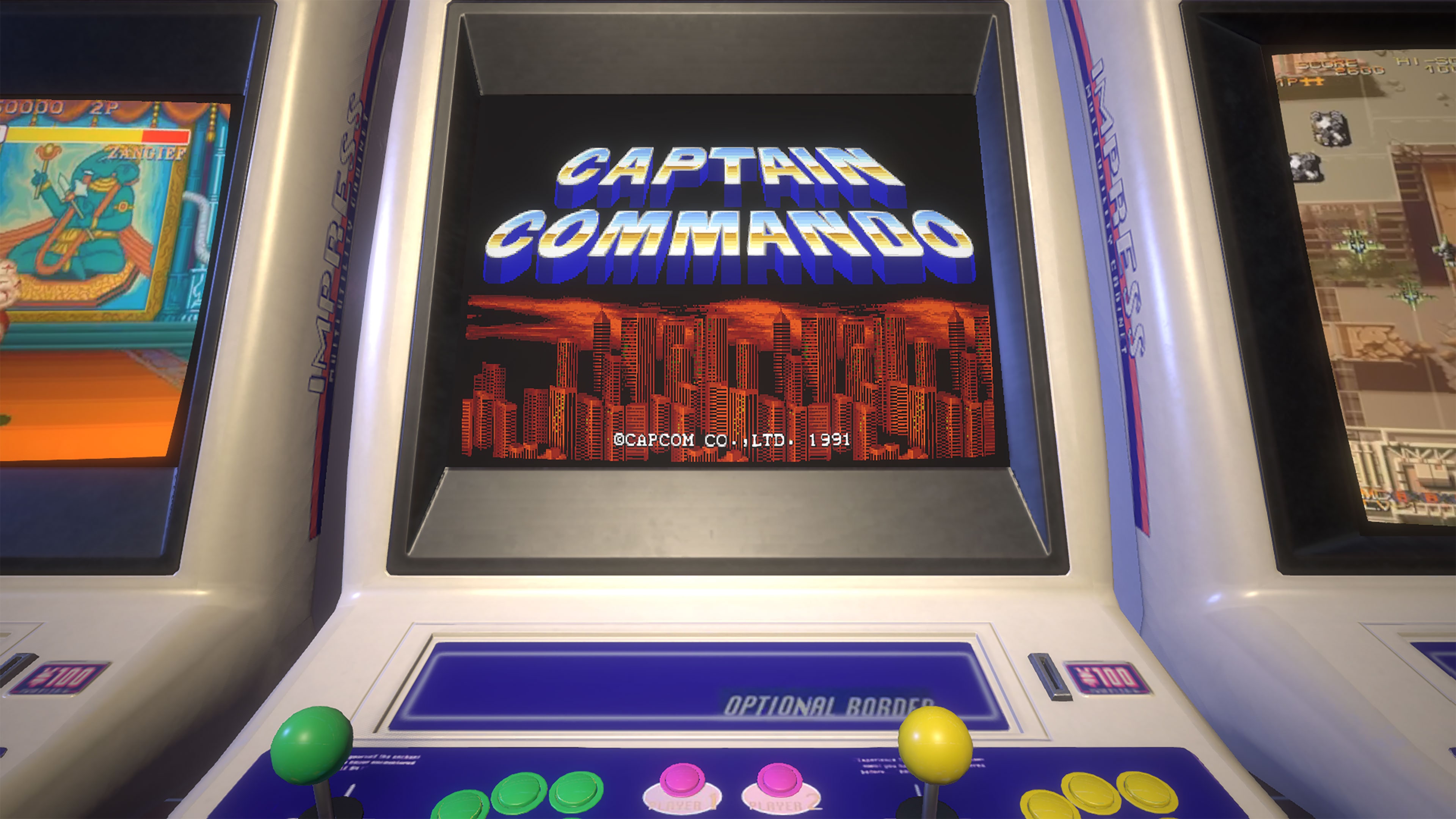 Captain Commando Arcade Game Fliperama - Playstation 2