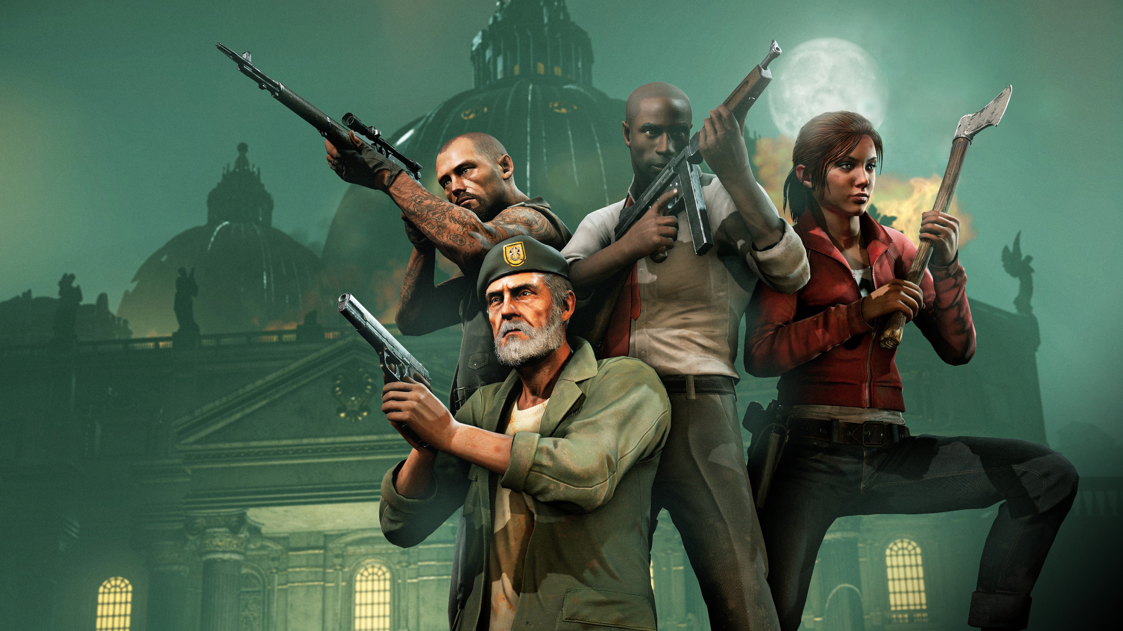 Игра зомби 4. Zombie Army 4 left for Dead.