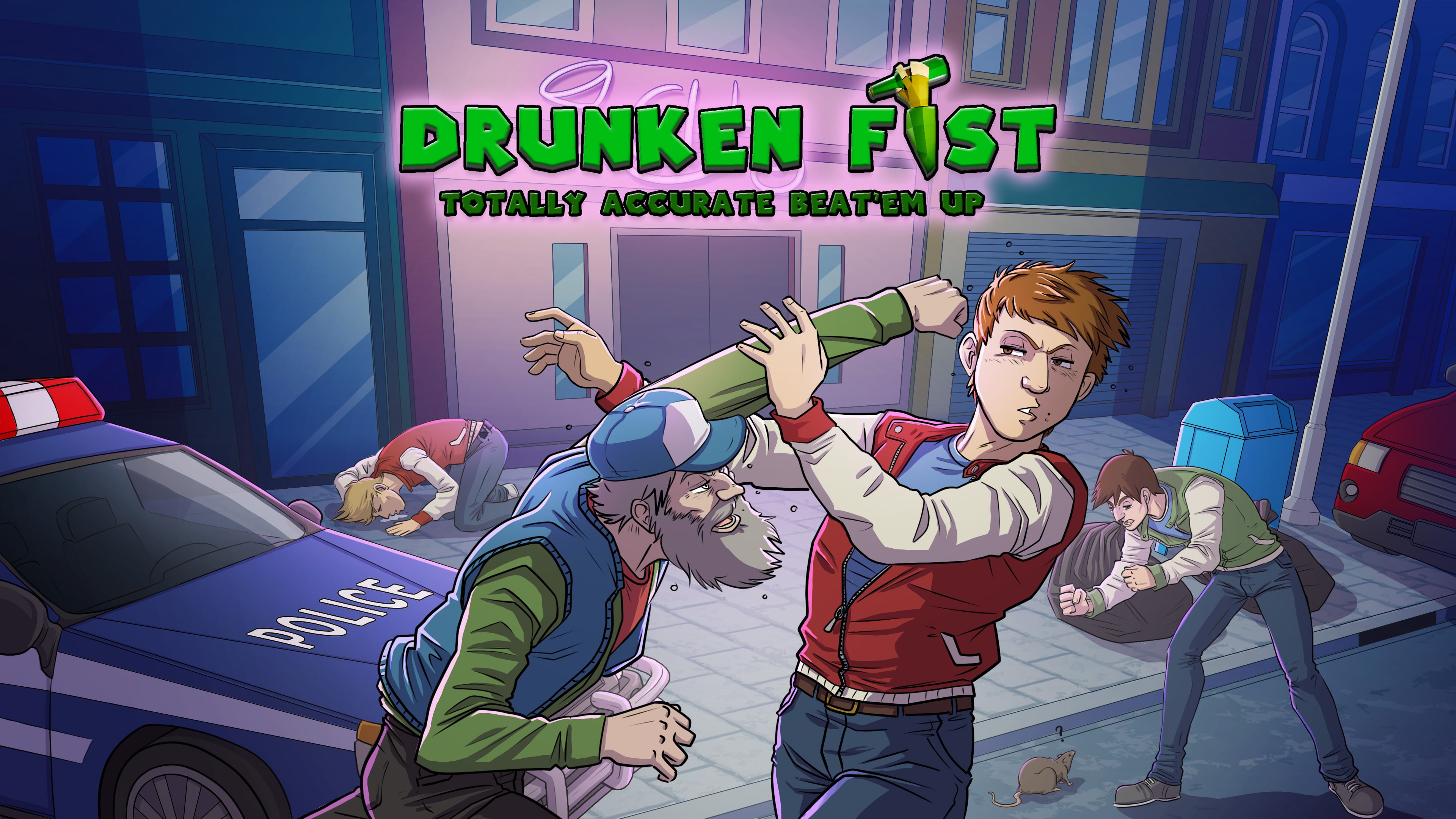 Drunken Fist (English, Korean, Japanese, Traditional Chinese)