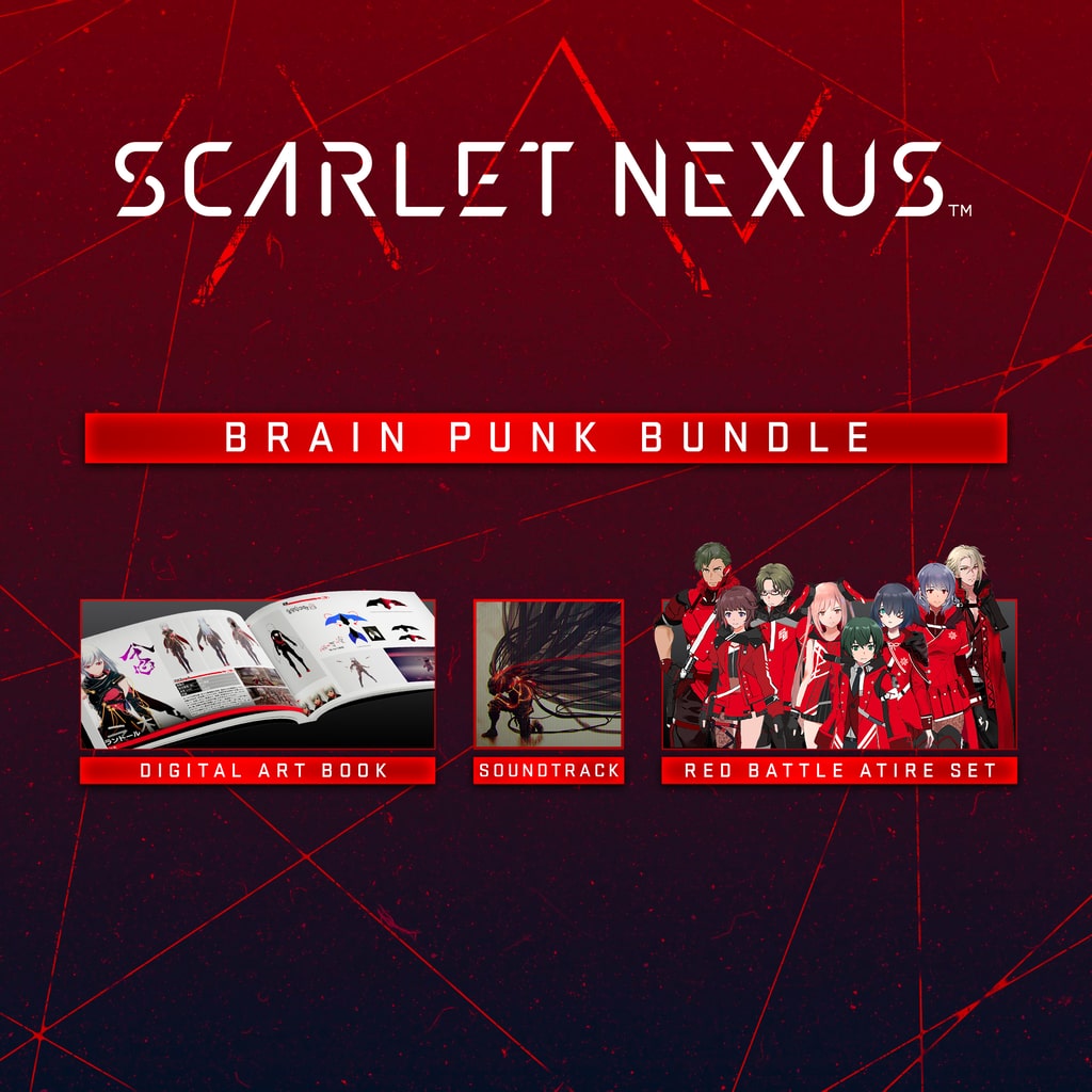 Pacote Brain Punk de SCARLET NEXUS