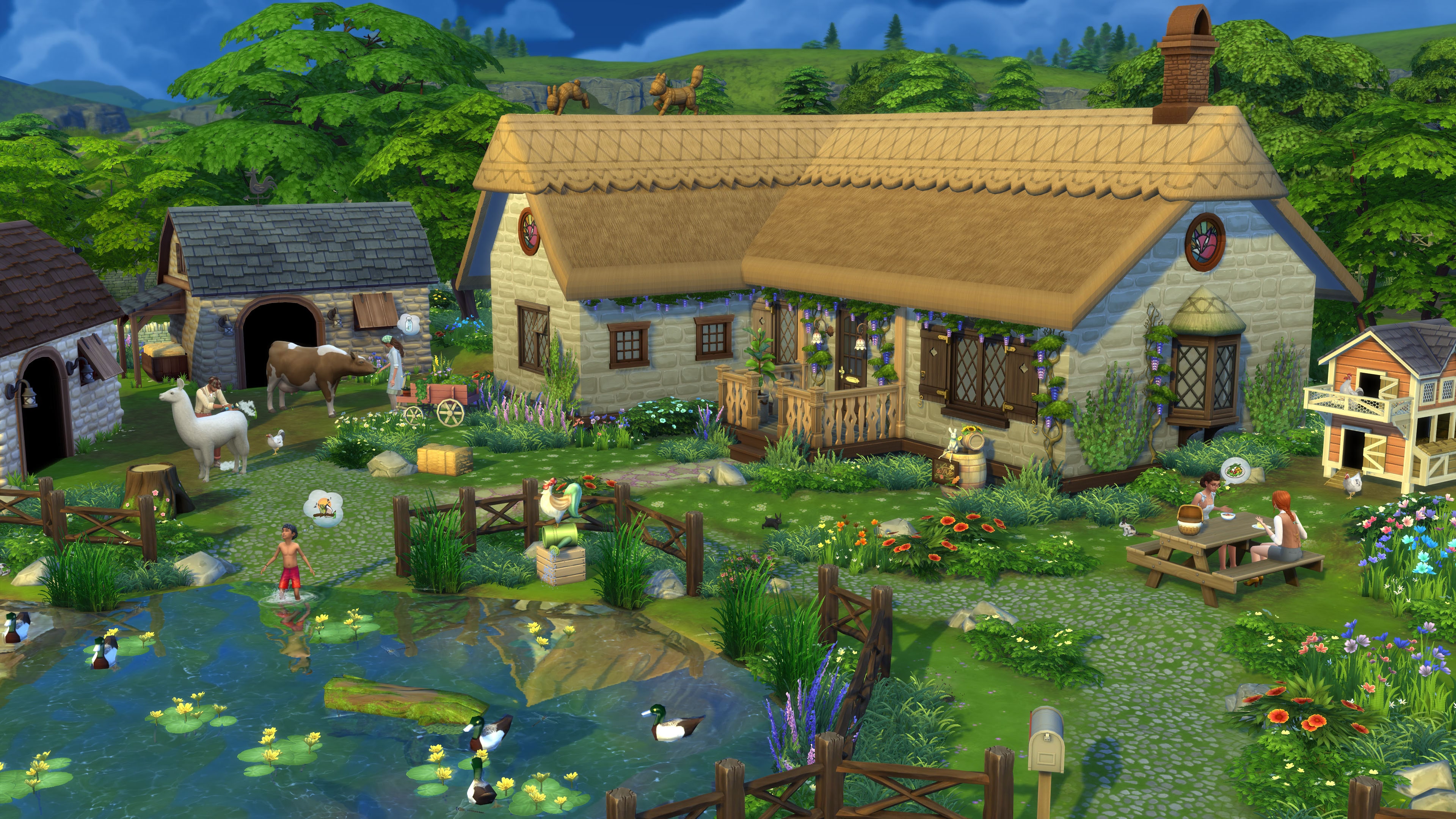 Cottage living. Симс 4 Загородная жизнь. SIMS 4 Загородная жизнь» / «Cottage Living. Симс 4 Сельская жизнь. SIMS 4 Cottage Living.