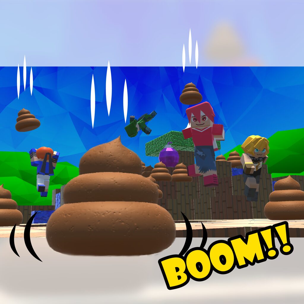 New battle style: ""Don't Touch The Poop" Party!!"