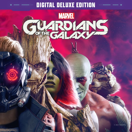 Marvel's Guardians of the Galaxy: Digital Deluxe Edition PS4 & PS5 (English/Japanese Version) (Simplified Chinese, English, Korean, Japanese, Traditional Chinese) for playstation