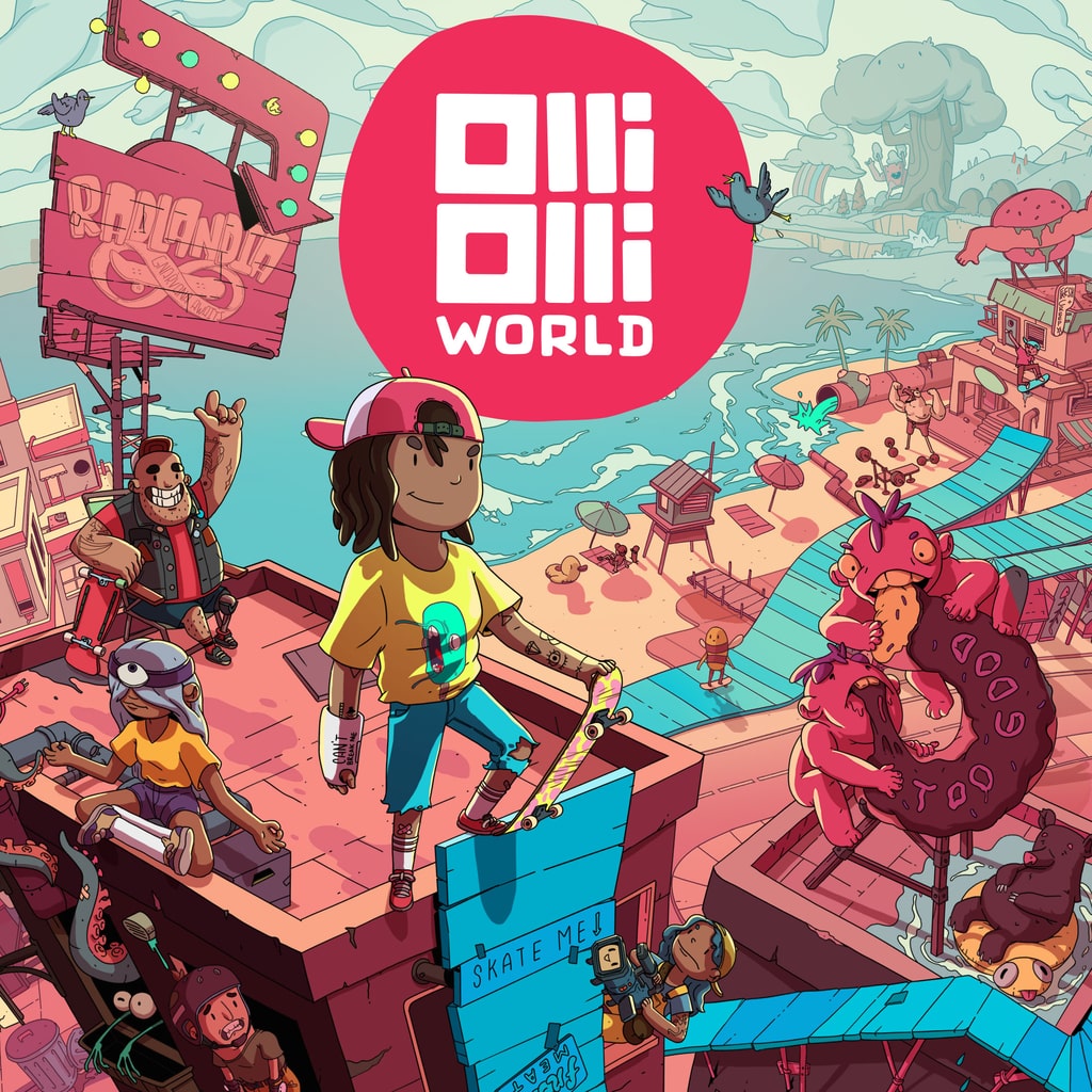 OlliOlli World (PS4/PS5) (Simplified Chinese, English, Korean, Japanese, Traditional Chinese)