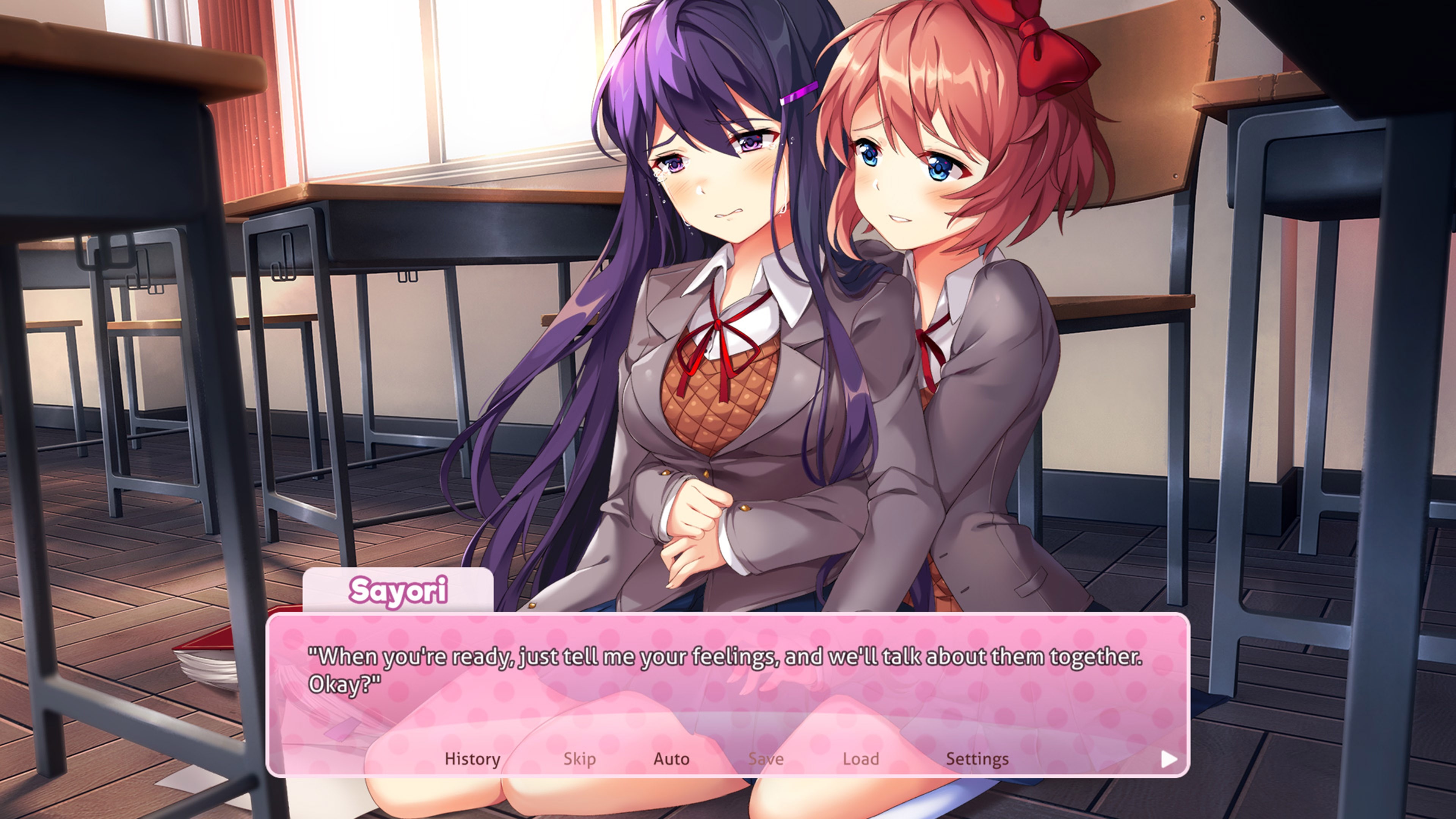 Doki Doki Literature Club is a horror game