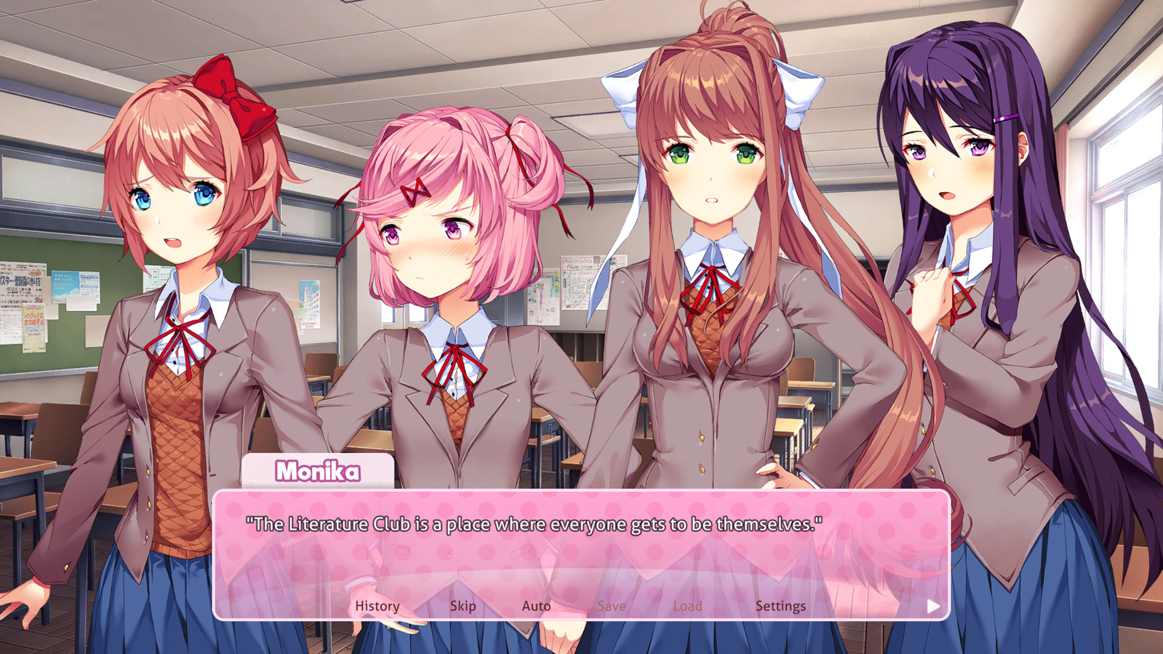  Doki Doki Literature Club Plus (PS5) : Video Games