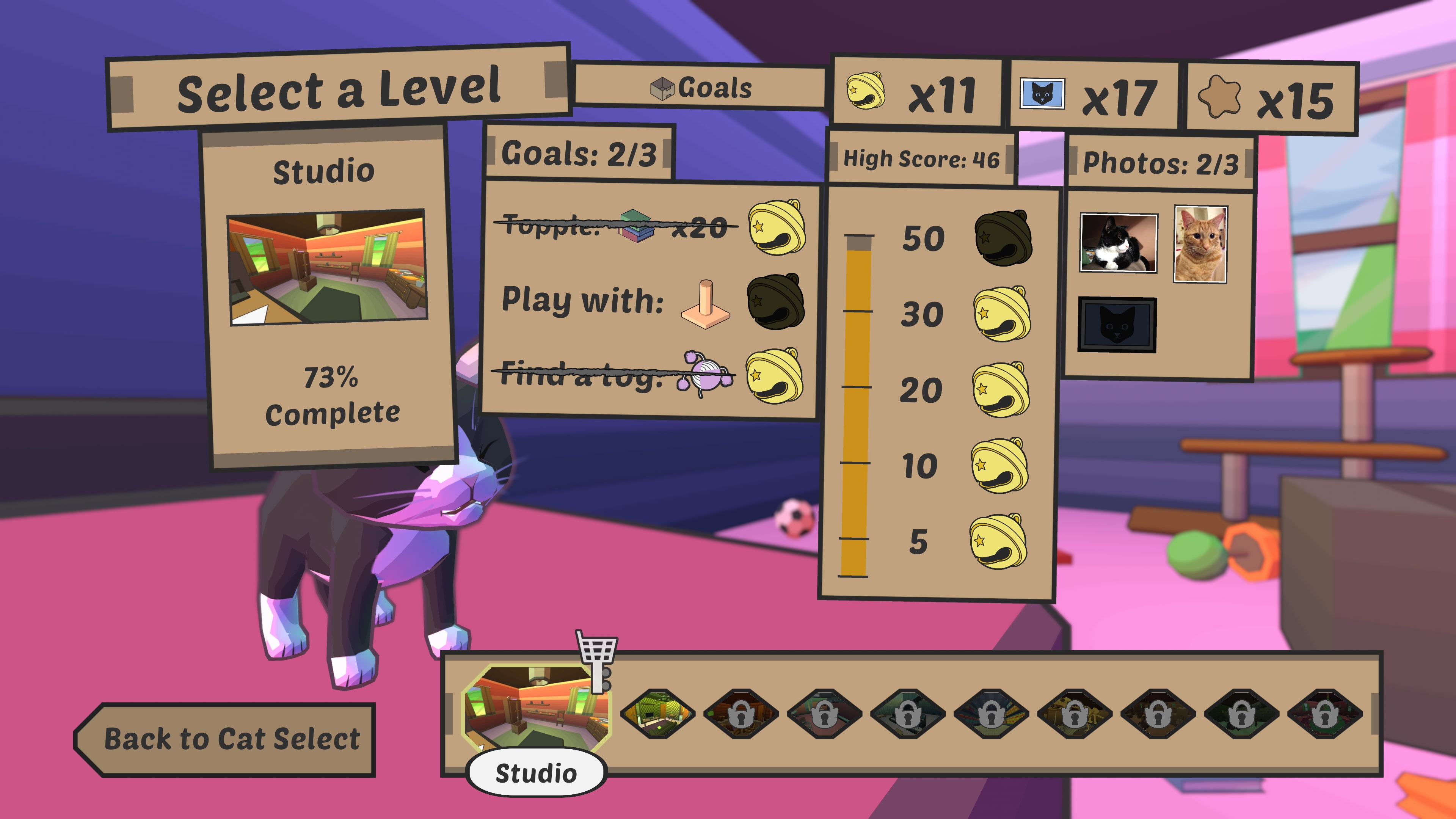 #8. Catlateral Damage: Remeowstered (PlayStation) 由: Manekoware LLC