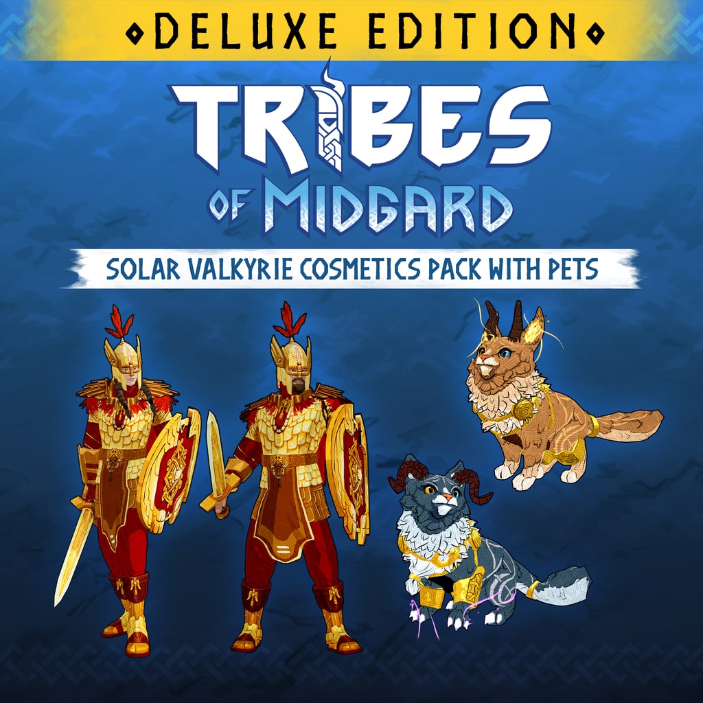 Tribes of Midgard: Deluxe Edition - PS4 - Mídia Física - VNS Games