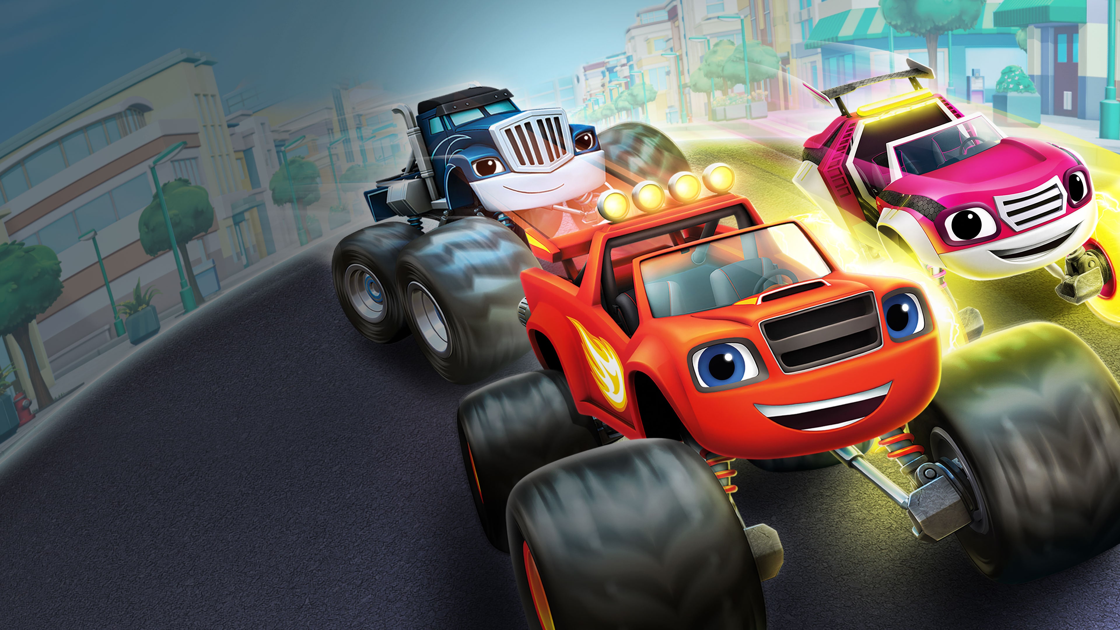 Blaze and the Monster Machines Pilotos da Cidade Axle em Português - Jogo  PC #1 