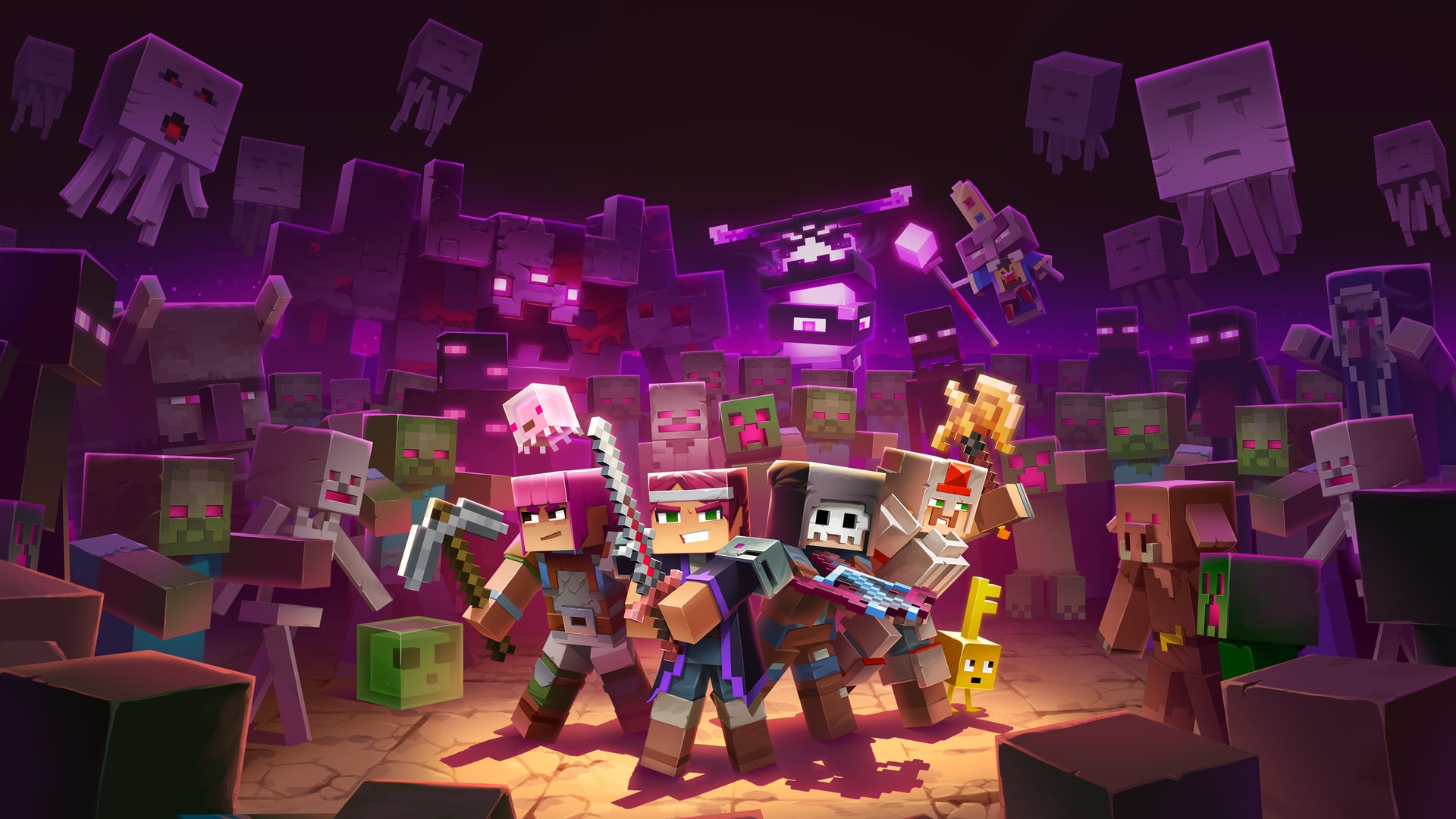 Minecraft Dungeons PS4 MÍDIA DIGITAL LANÇAMENTO - Raimundogamer