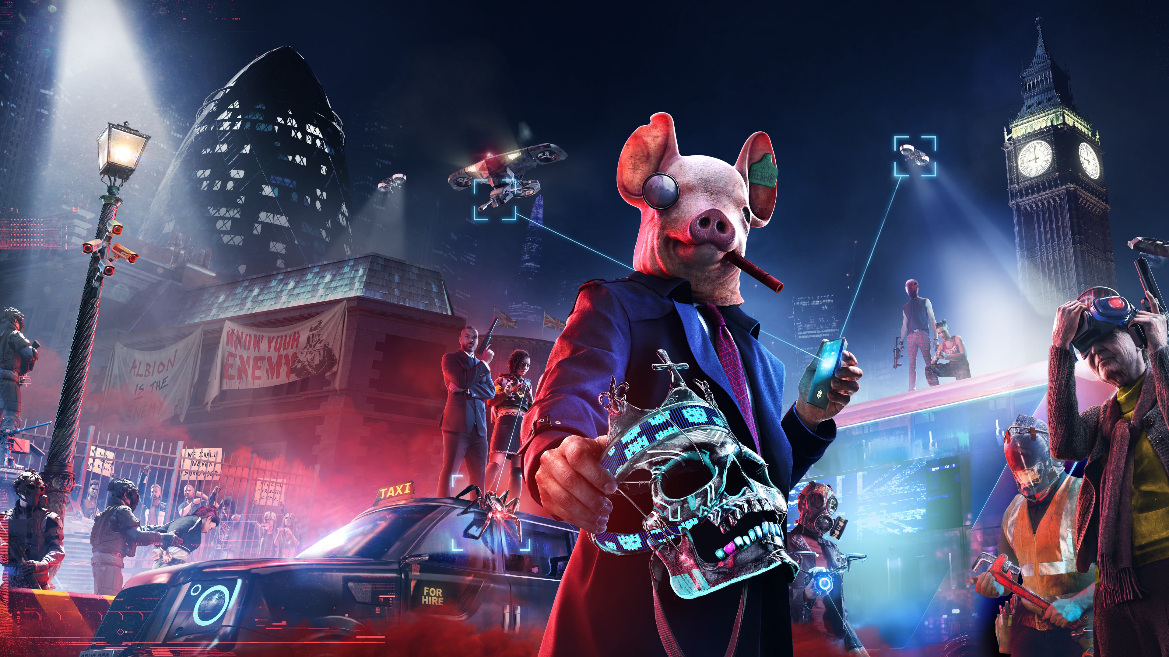 WATCH DOGS LEGION MELHORES PERSONAGENS DO ONLINE 