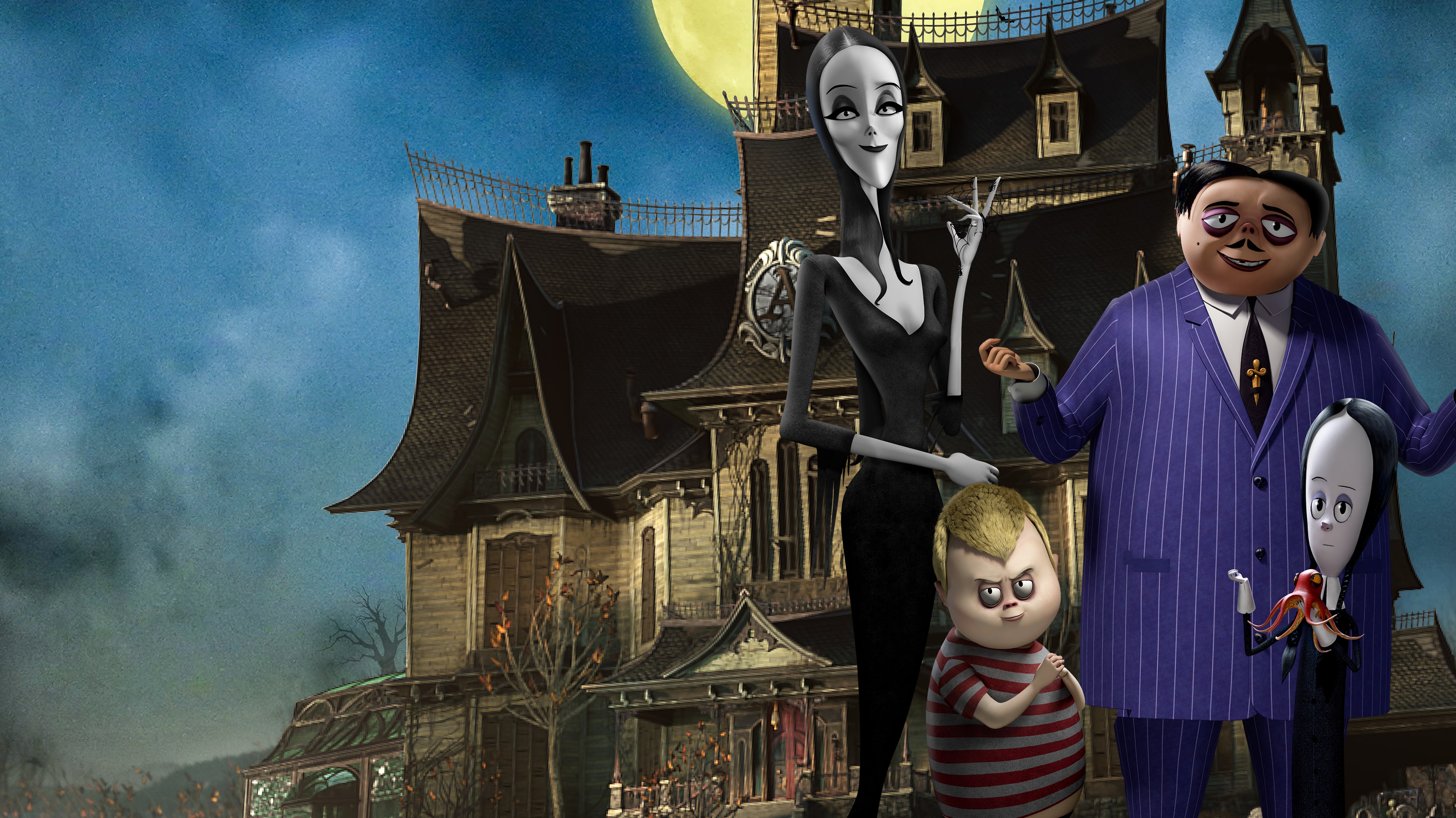 A Familía Addams: Caos na mansão