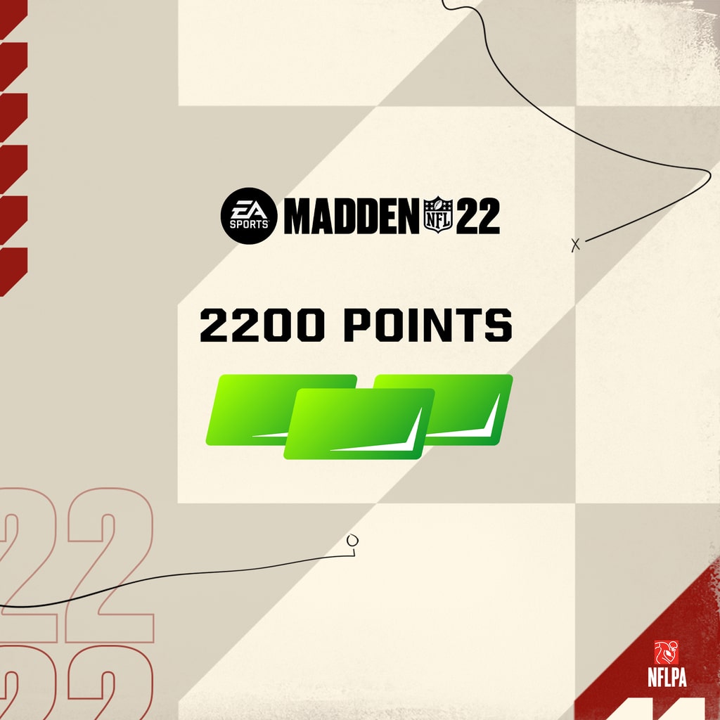 「MADDEN NFL 22」 - 2,200 Maddenポイント