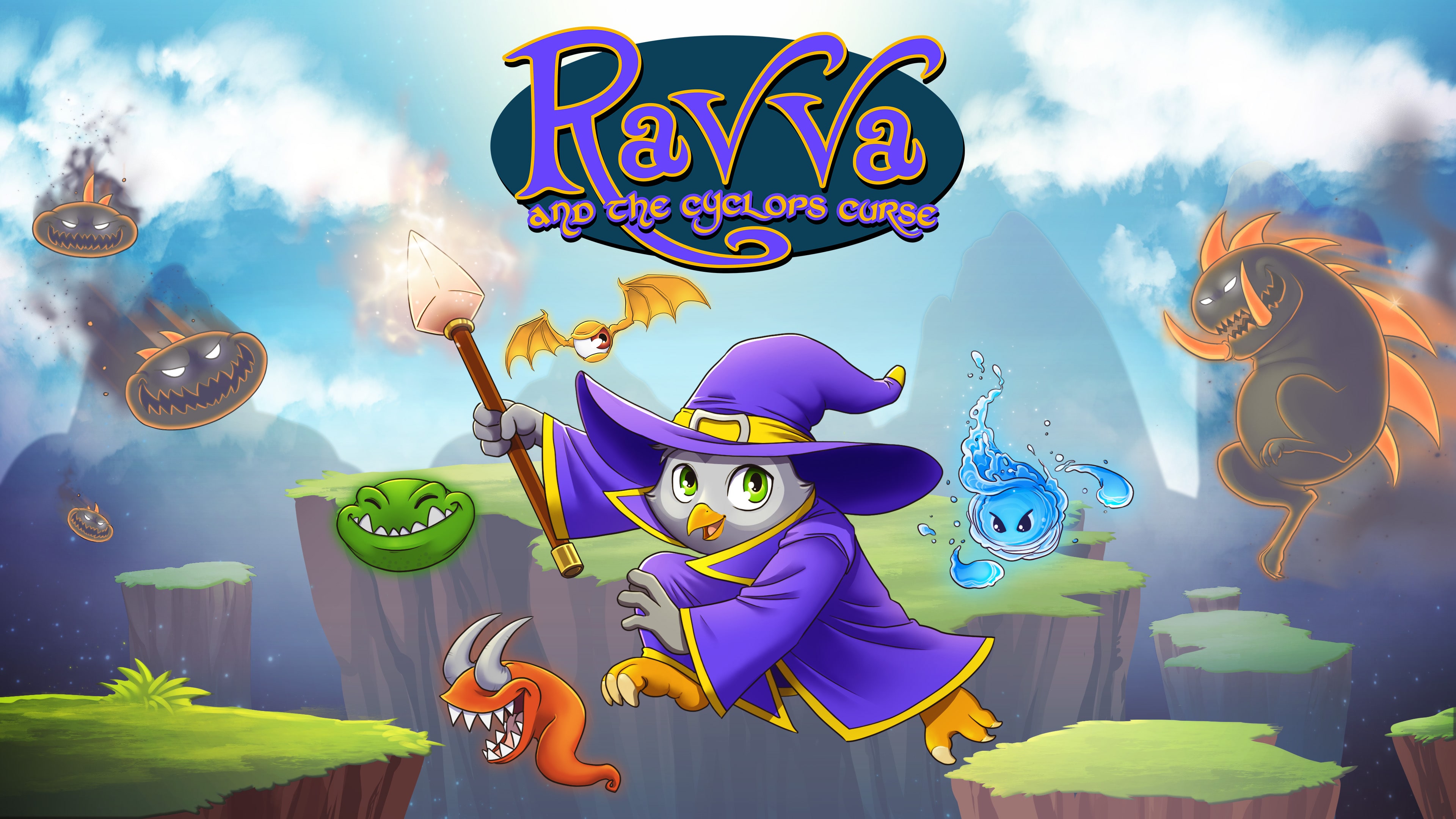 Ravva and the Cyclops Curse (Simplified Chinese, English, Korean, Japanese)