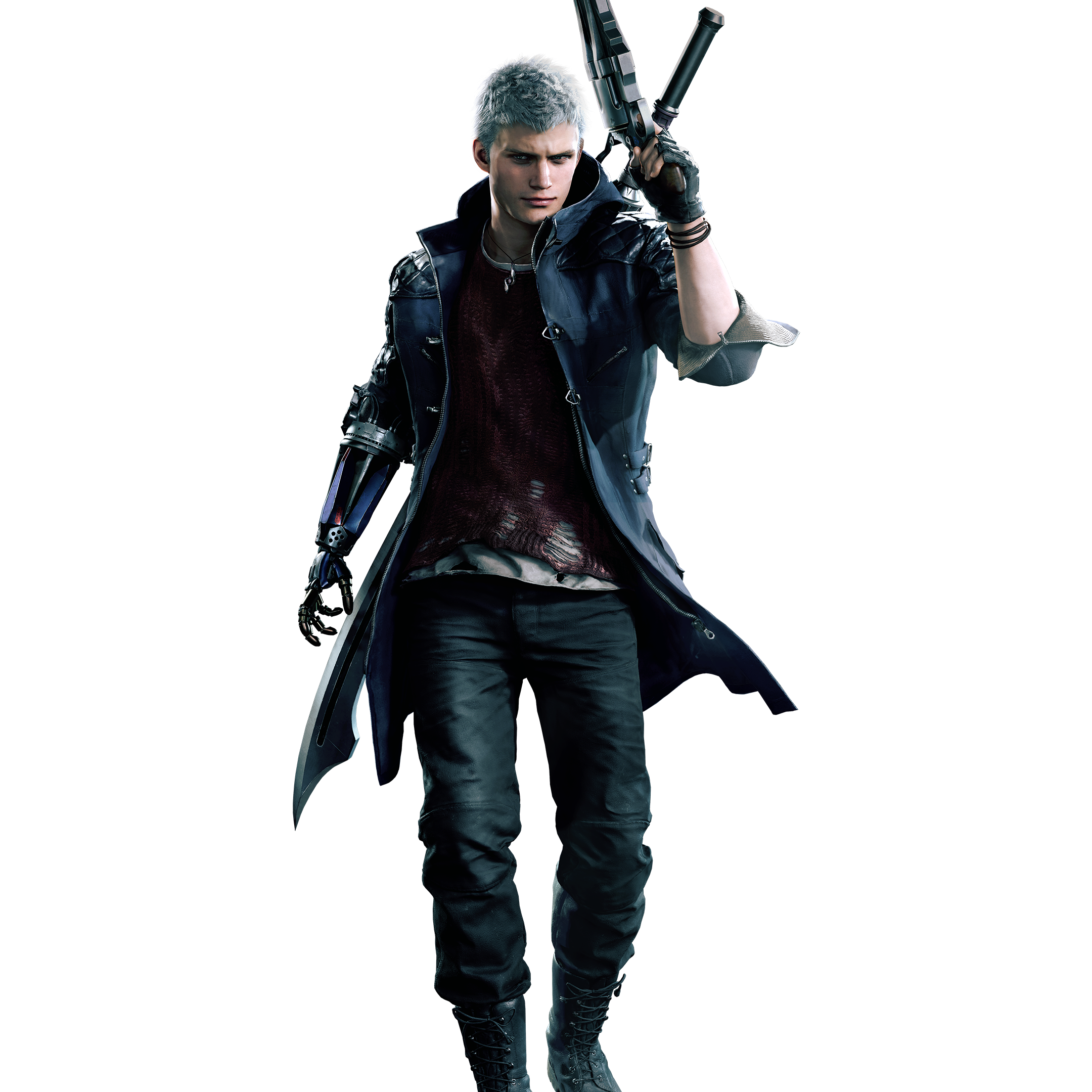 Мая без края. Devil May Cry 5 Nero. Неро Devil May Cry 5. Неро Devil May Cry. Неро ДМС 5 В полный рост.