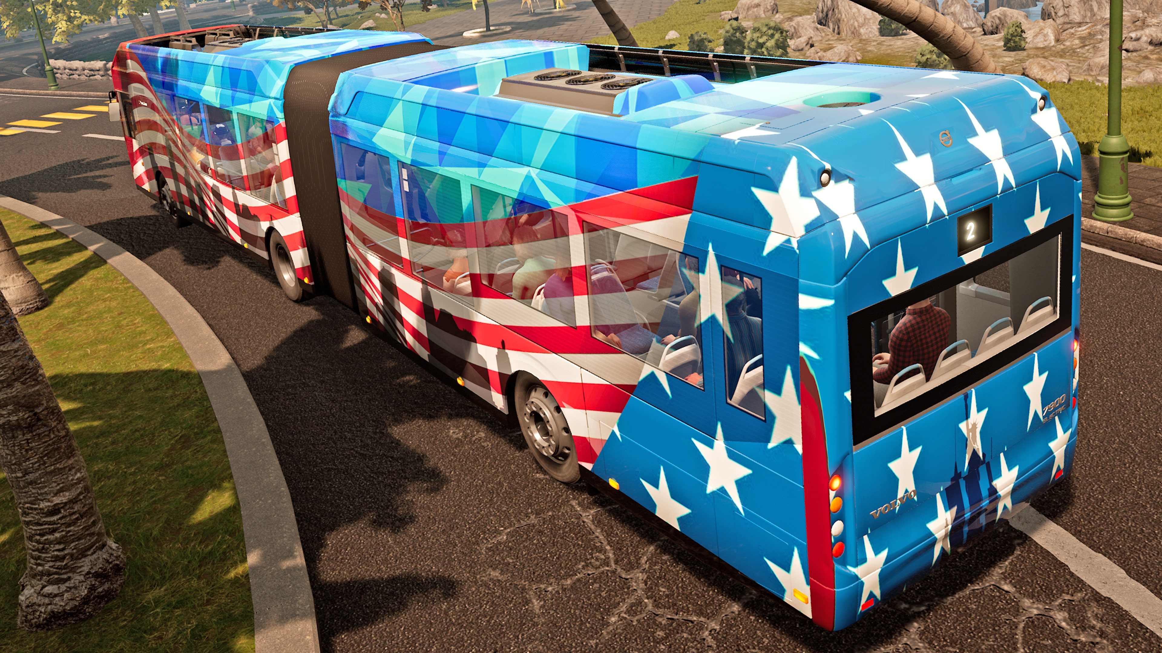 Bus Simulator 21 - USA Skin Pack (中英韓文版)