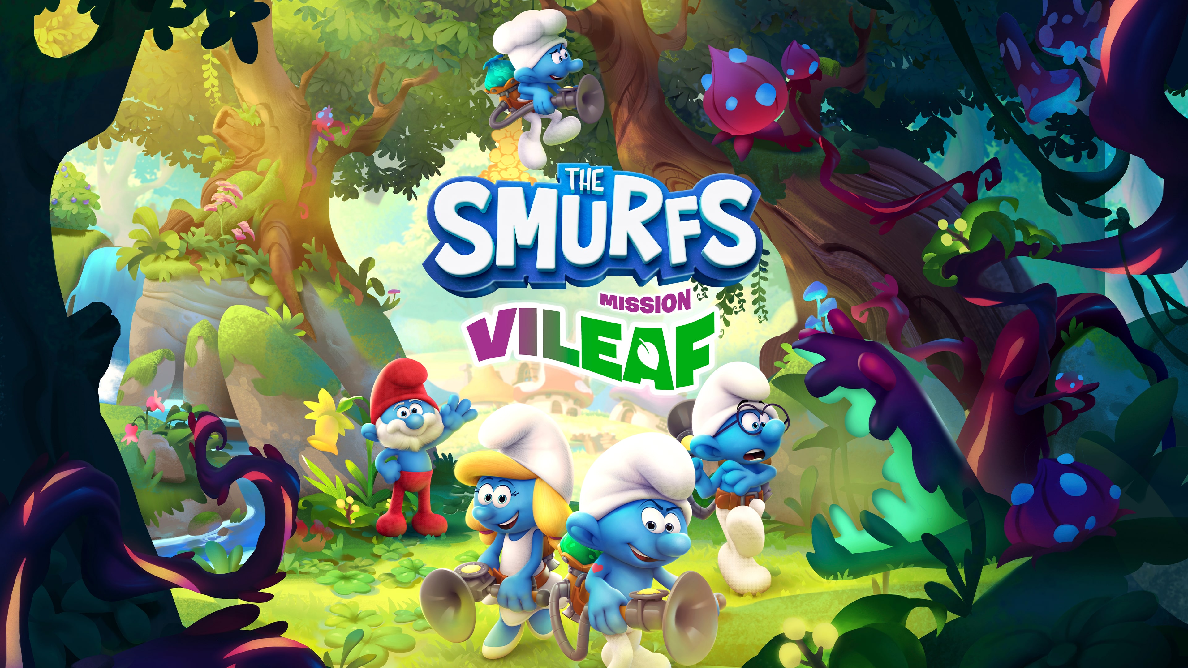 The Smurfs - Mission Vileaf (Simplified Chinese, English, Korean, Japanese, Traditional Chinese)