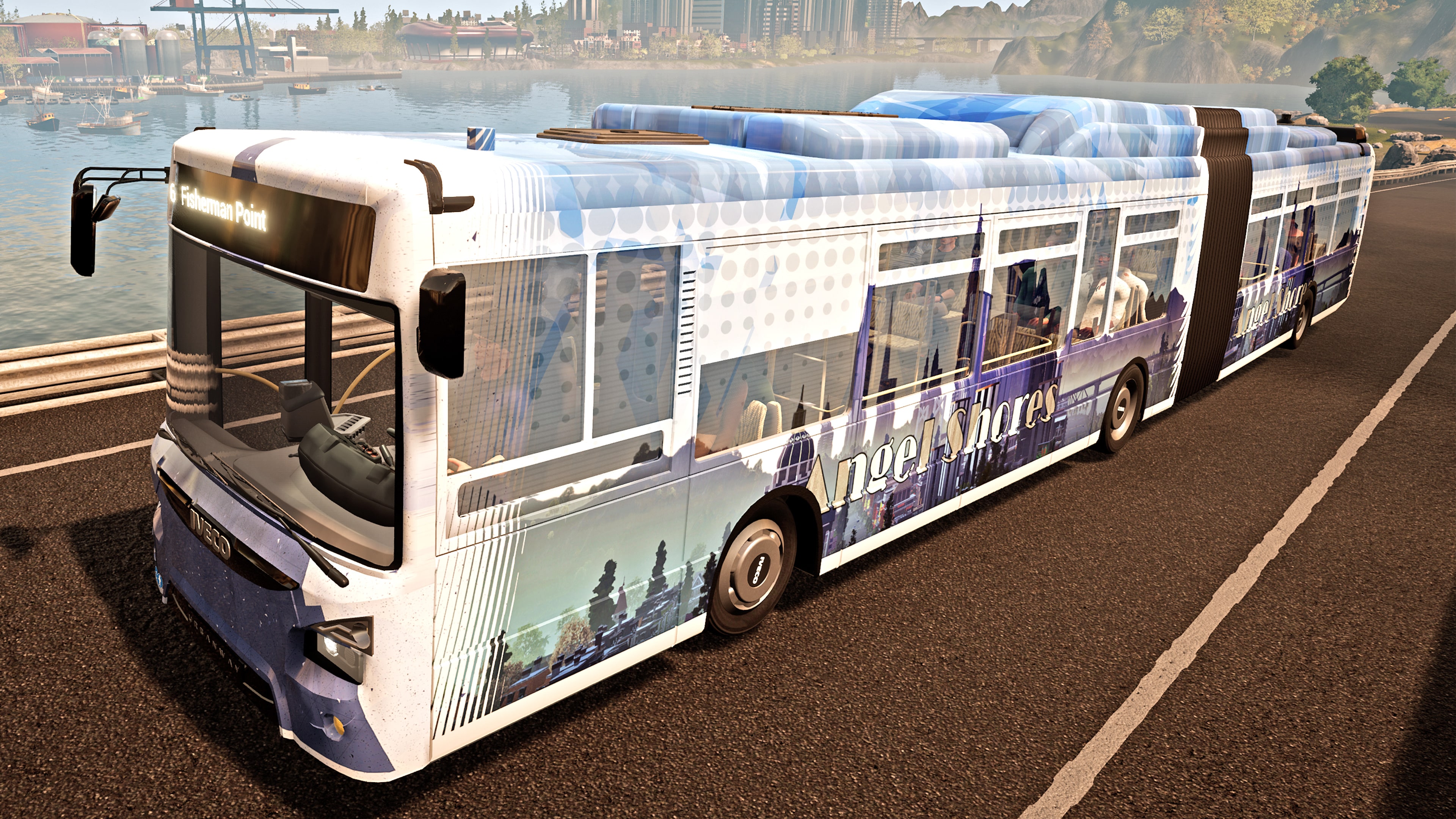 Bus Simulator 21 Next Stop - Angel Shores Insider Skin Pack (中日英韓文版)