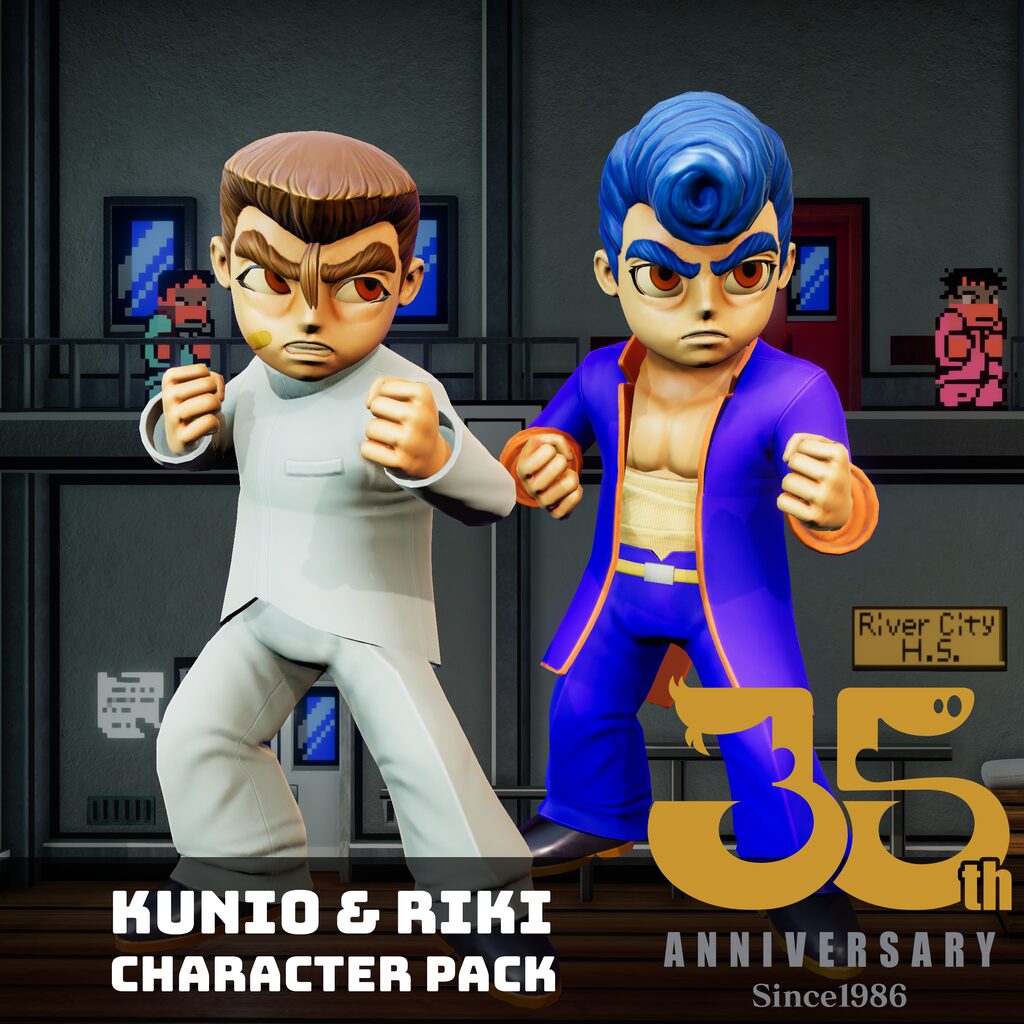 Kunio & Riki Character Pack