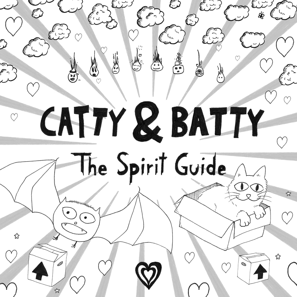 Catty & Batty: The Spirit Guide (English, Japanese)