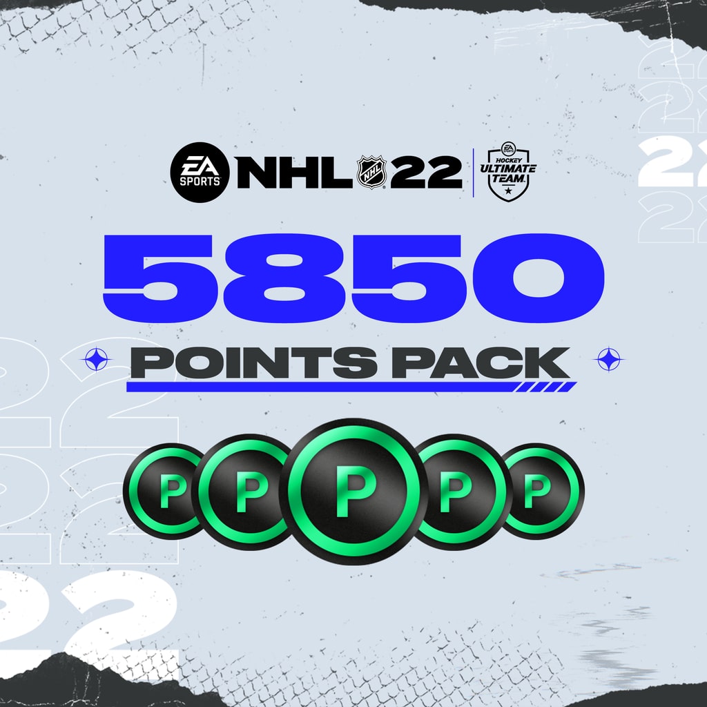 NHL® 22 5850 Points Pack (English/Chinese Ver.)