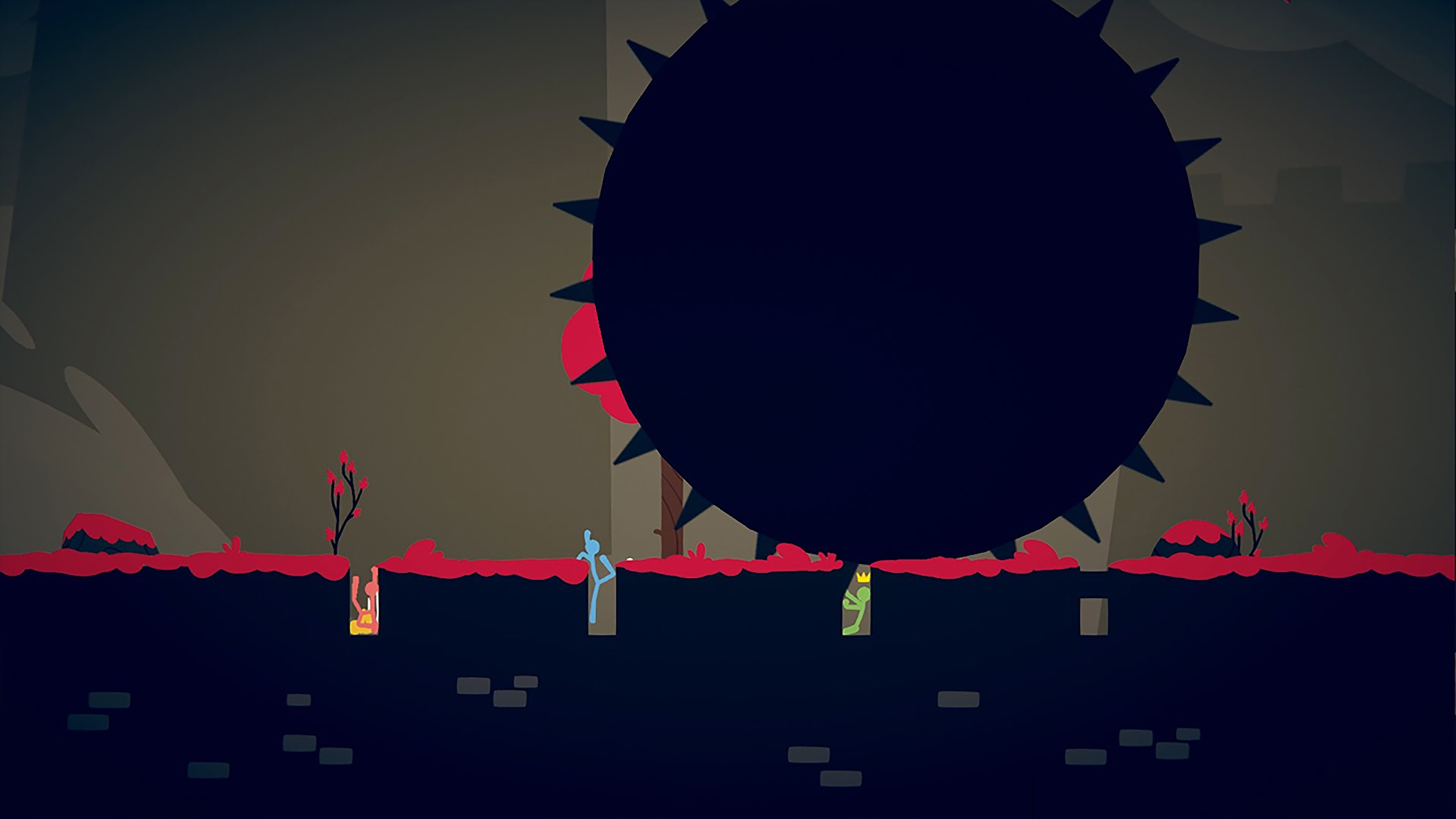 Игра sticking. Stick Fight: the game. Стик файт зе гейм. Stick Fight the game обложка. Минимализм.