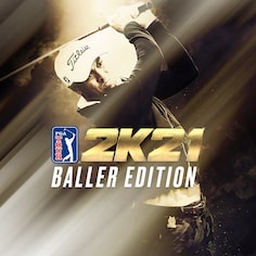 《PGA TOUR 2K21》Baller版 (日语, 韩语, 简体中文, 繁体中文, 英语)