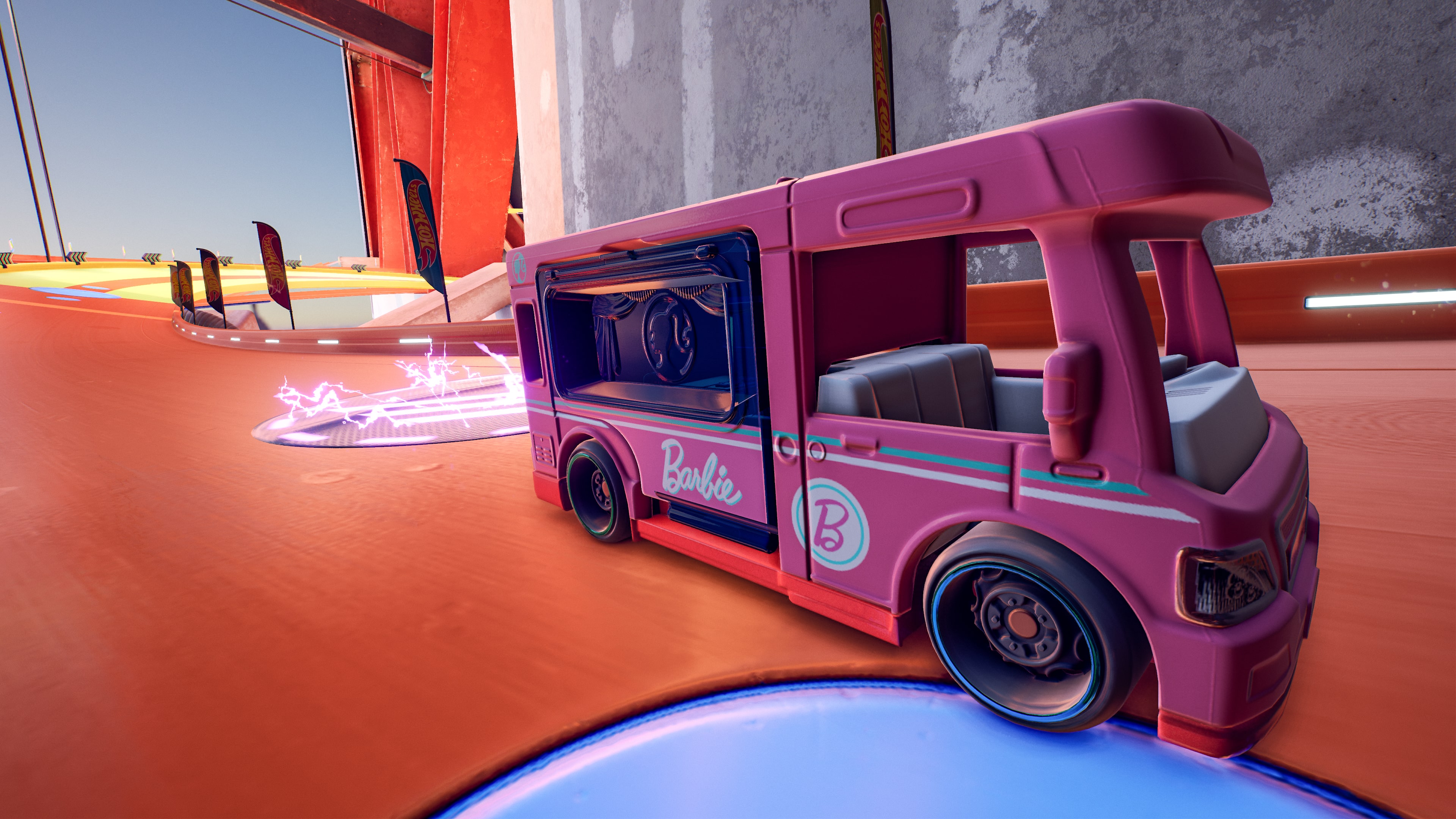 Hot Wheels Barbie Dream Camper Van Adventure RV Pink GRX39 Toy Car