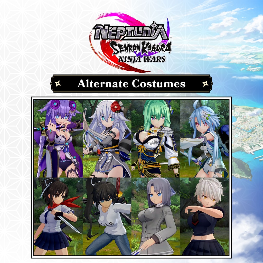 ALL CHARACTERS SHINOBI EXTREME  Neptunia x Senran Kagura Ninja