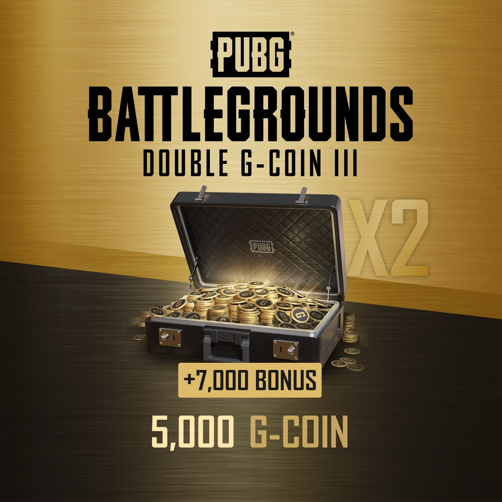PUBG Double G-coin III (5,000 + 7,000 BONUS)
