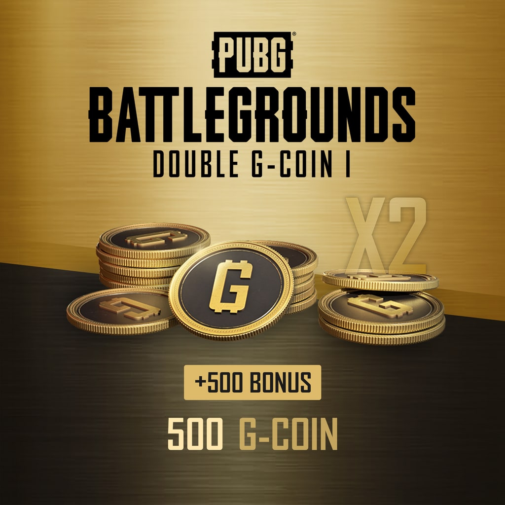 PUBG Double G-coin I + BONUS)