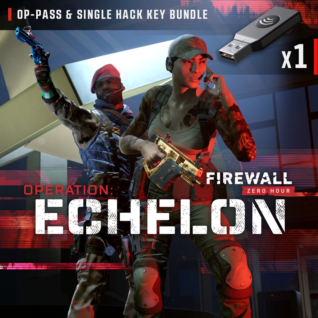 Firewall Zero Hour - Pase de operaciones Echelon + 1 clave de hackeo