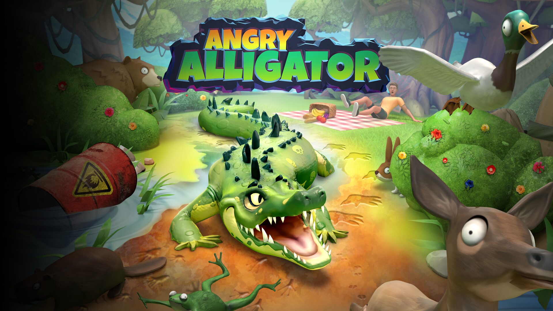 Angry Alligator