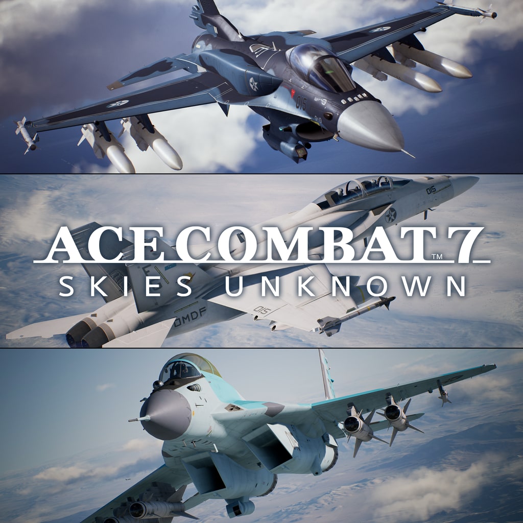 ACE COMBAT 7: SKIES UNKNOWN - DIGITAL CONTENT Digital DLC [PC] - TOP GUN:  MAVERICK AIRCRAFT SET