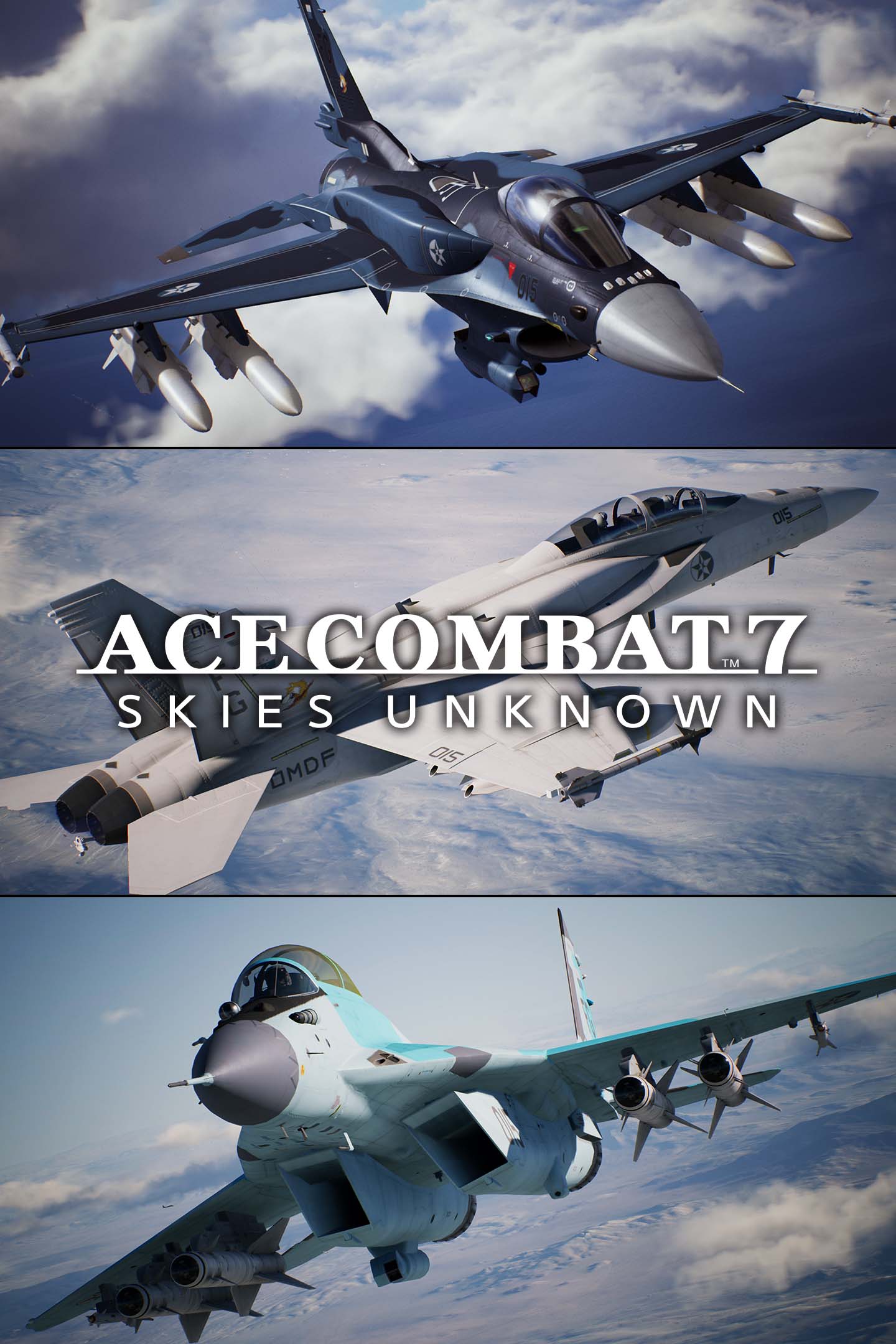 ACE COMBAT 7 SKIES UNKNOWN 25th Anniversary DLC Cutting edge Aircraft Series