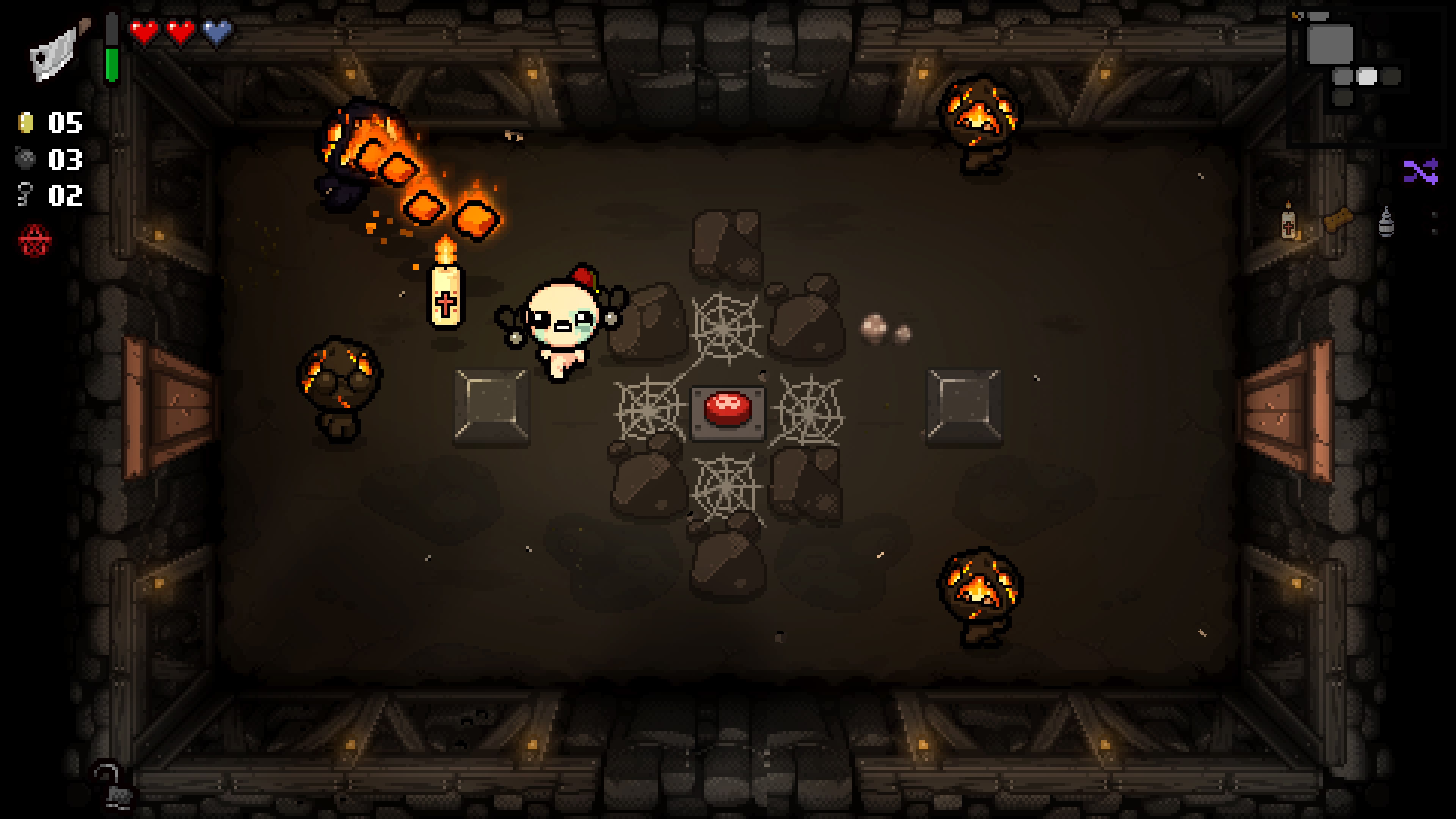 binding of isaac repentance console commands